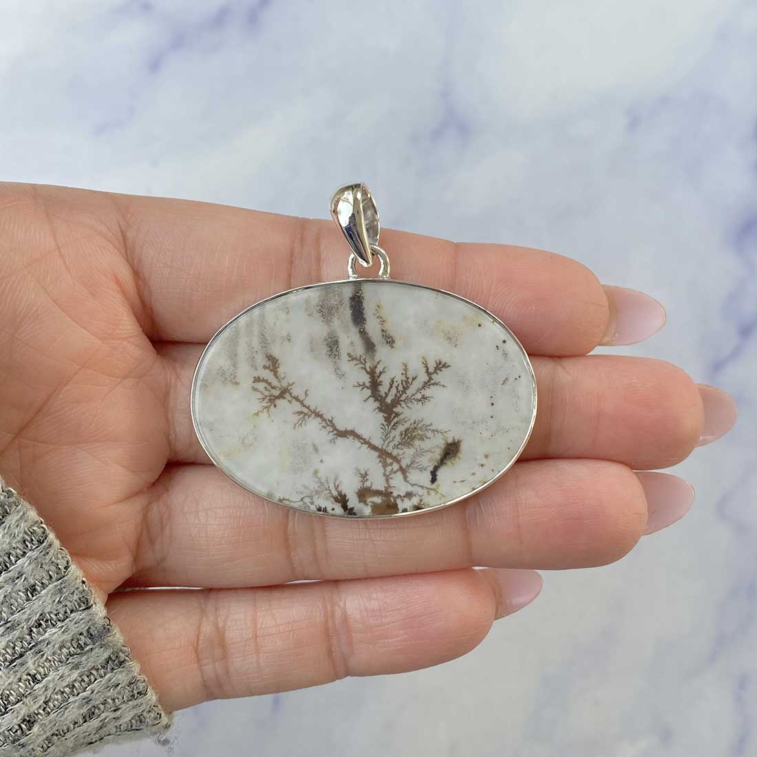 Scenic Agate Pendant-(SCA-P-41.)