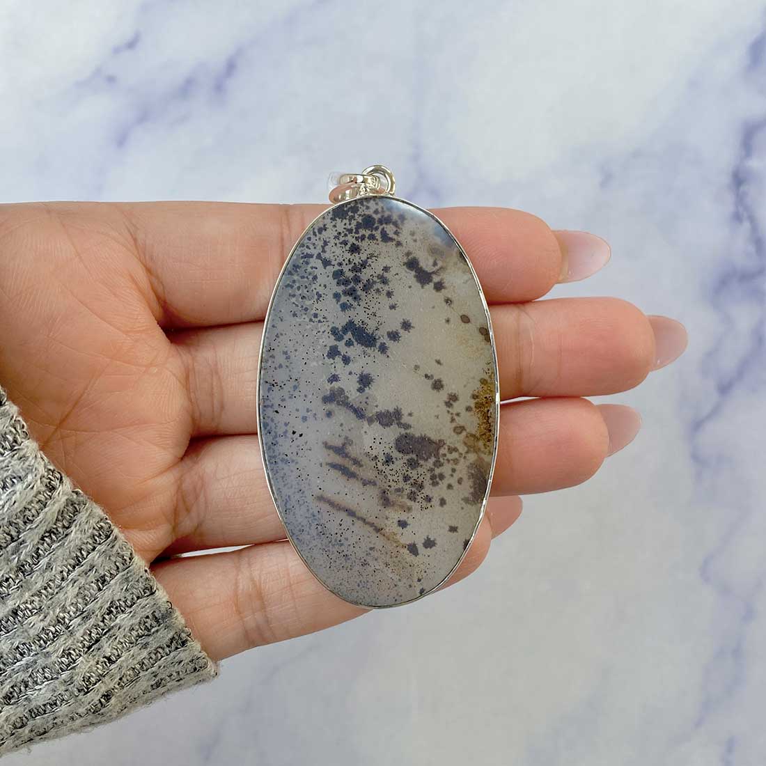 Scenic Agate Pendant-(SCA-P-46.)