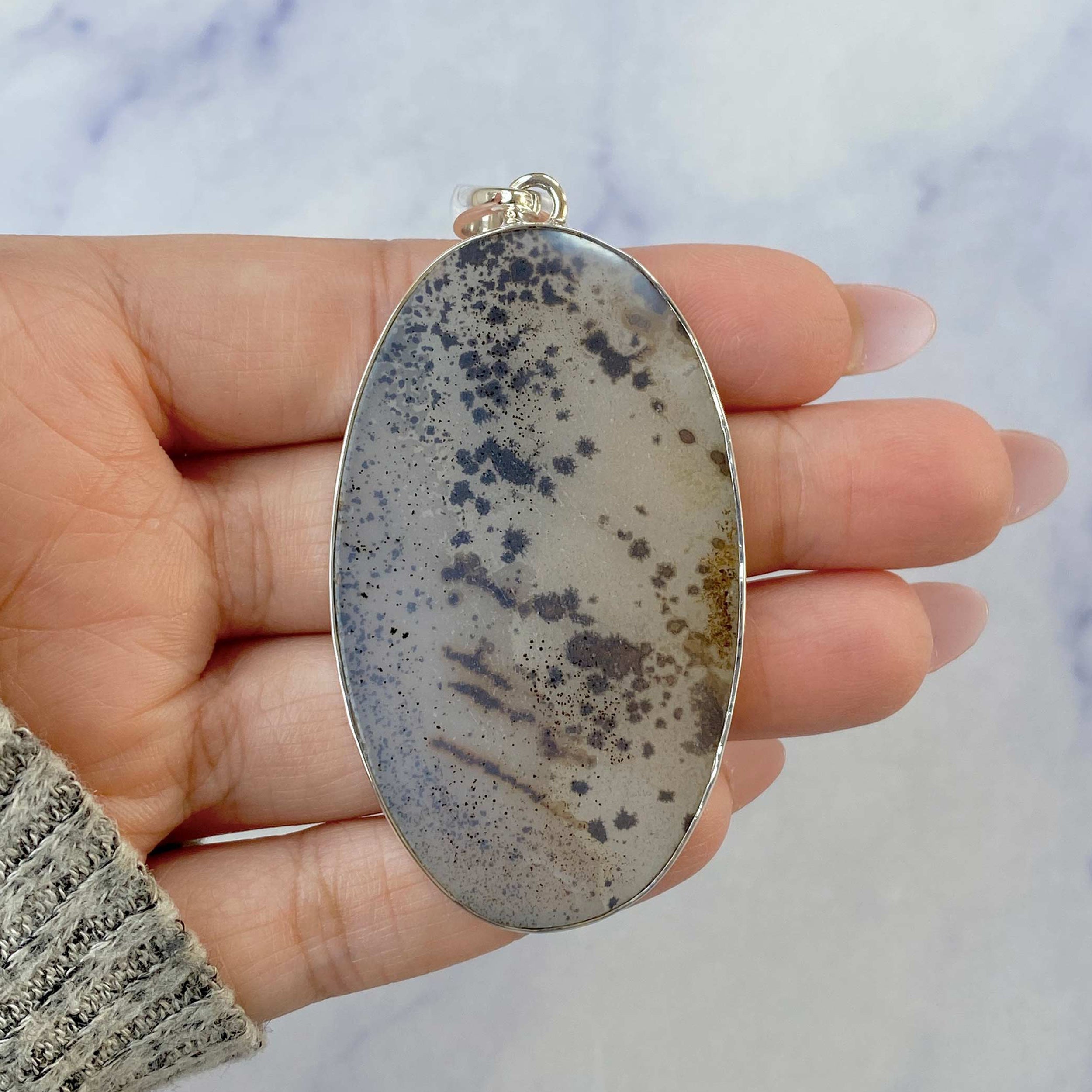 Scenic Agate Pendant-(SCA-P-46.)