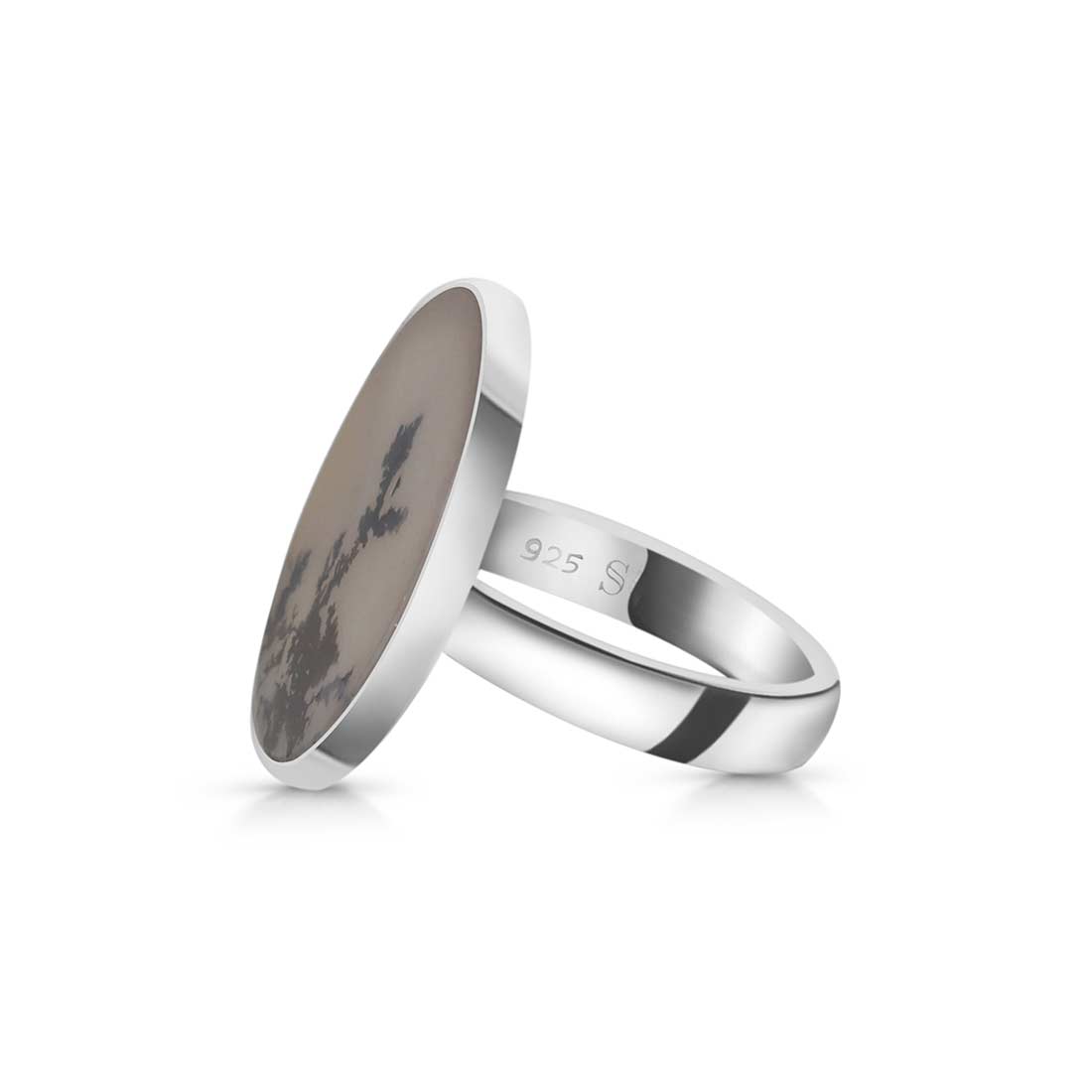 Scenic Agate Adjustable Ring-(SCA-R-13.)