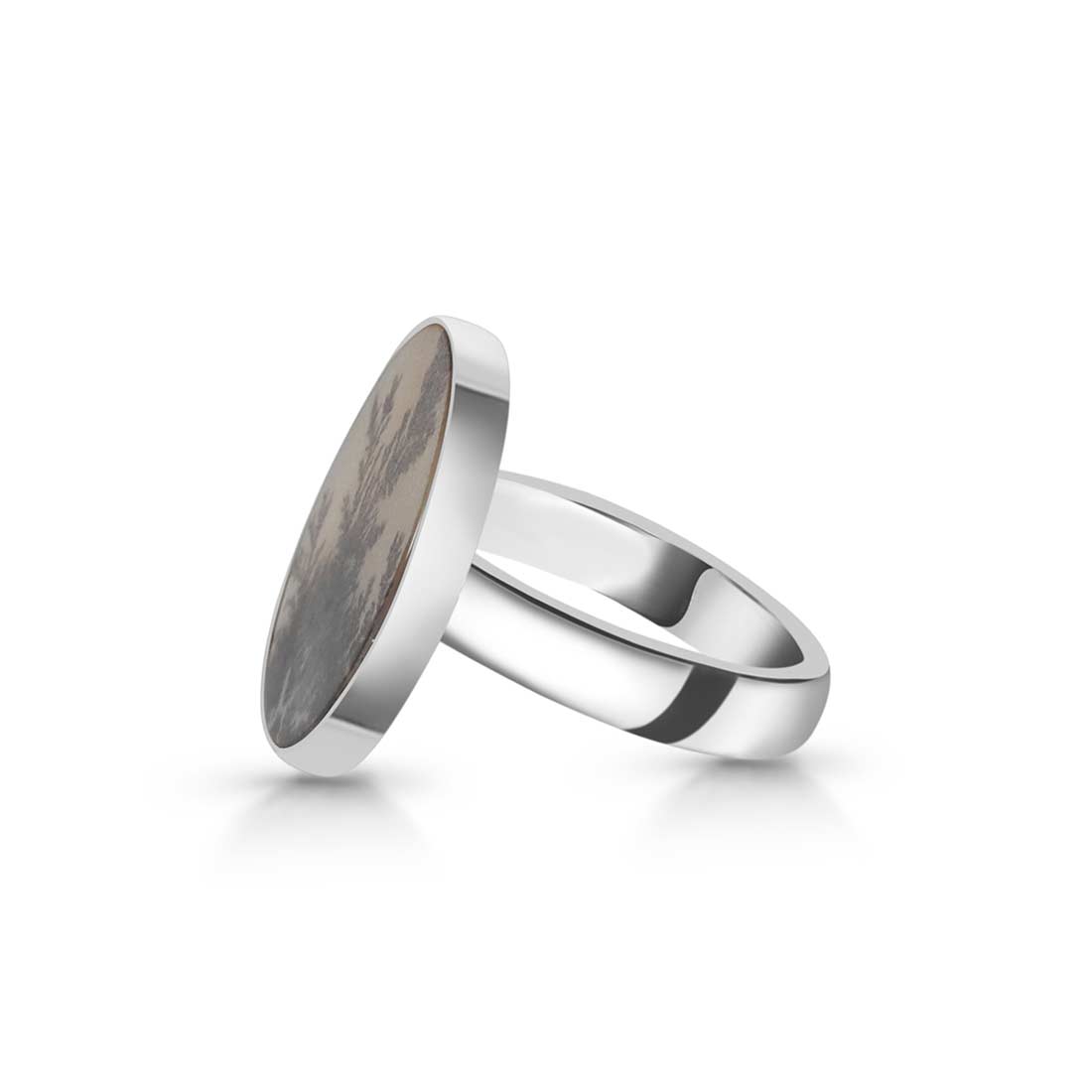 Scenic Agate Adjustable Ring-(SCA-R-25.)