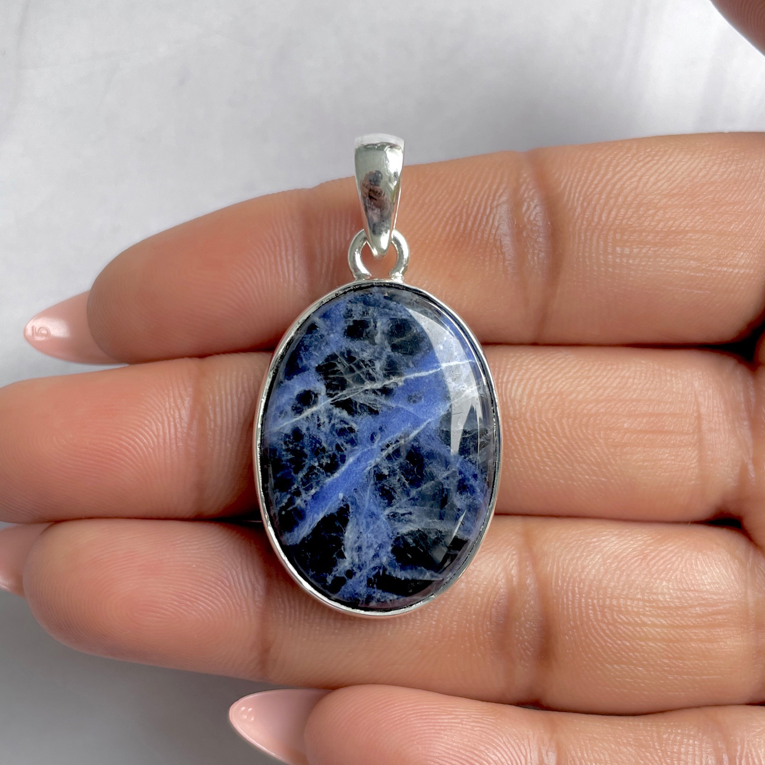 Sodalite Pendant-(SDL-P-10.)