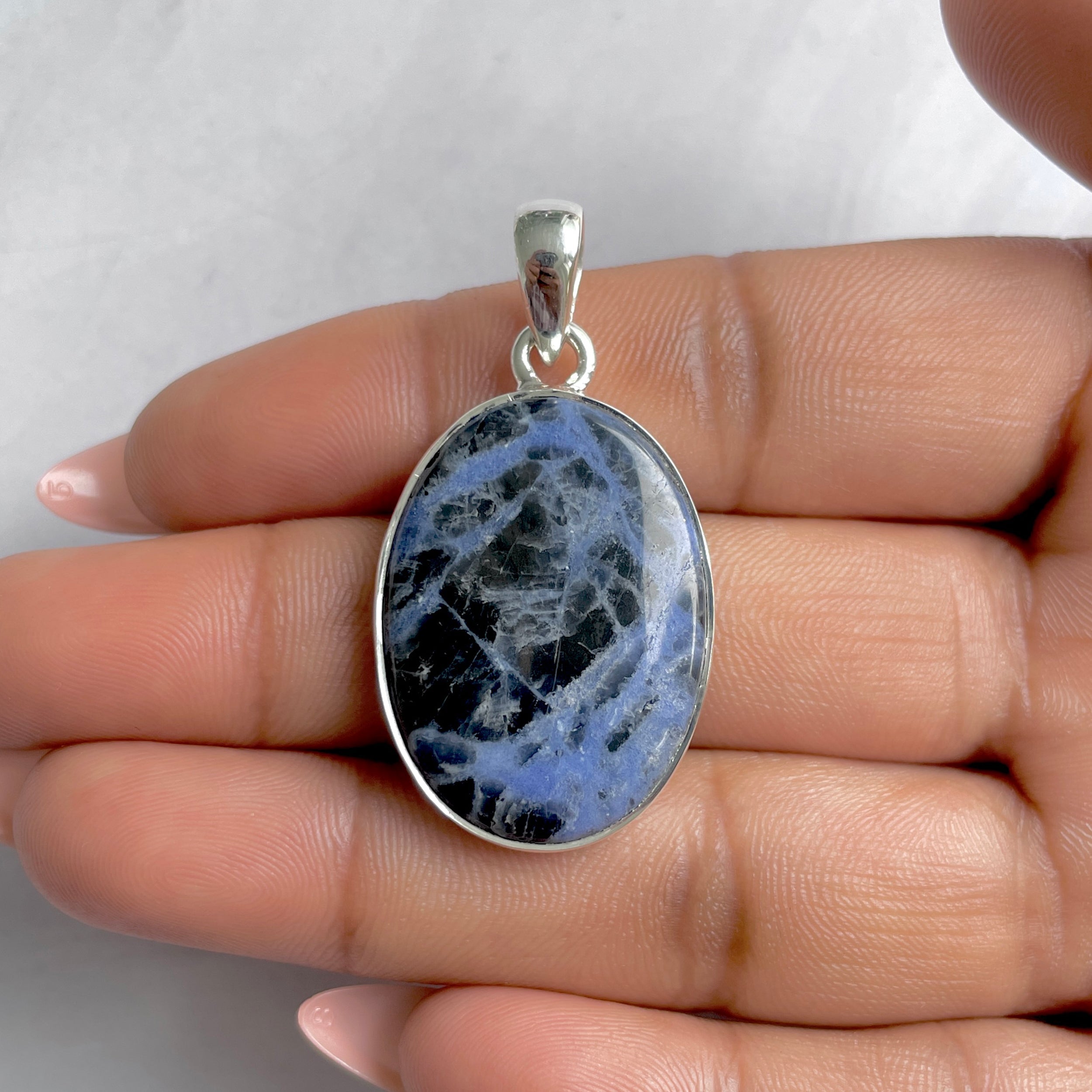 Sodalite Pendant-(SDL-P-12.)