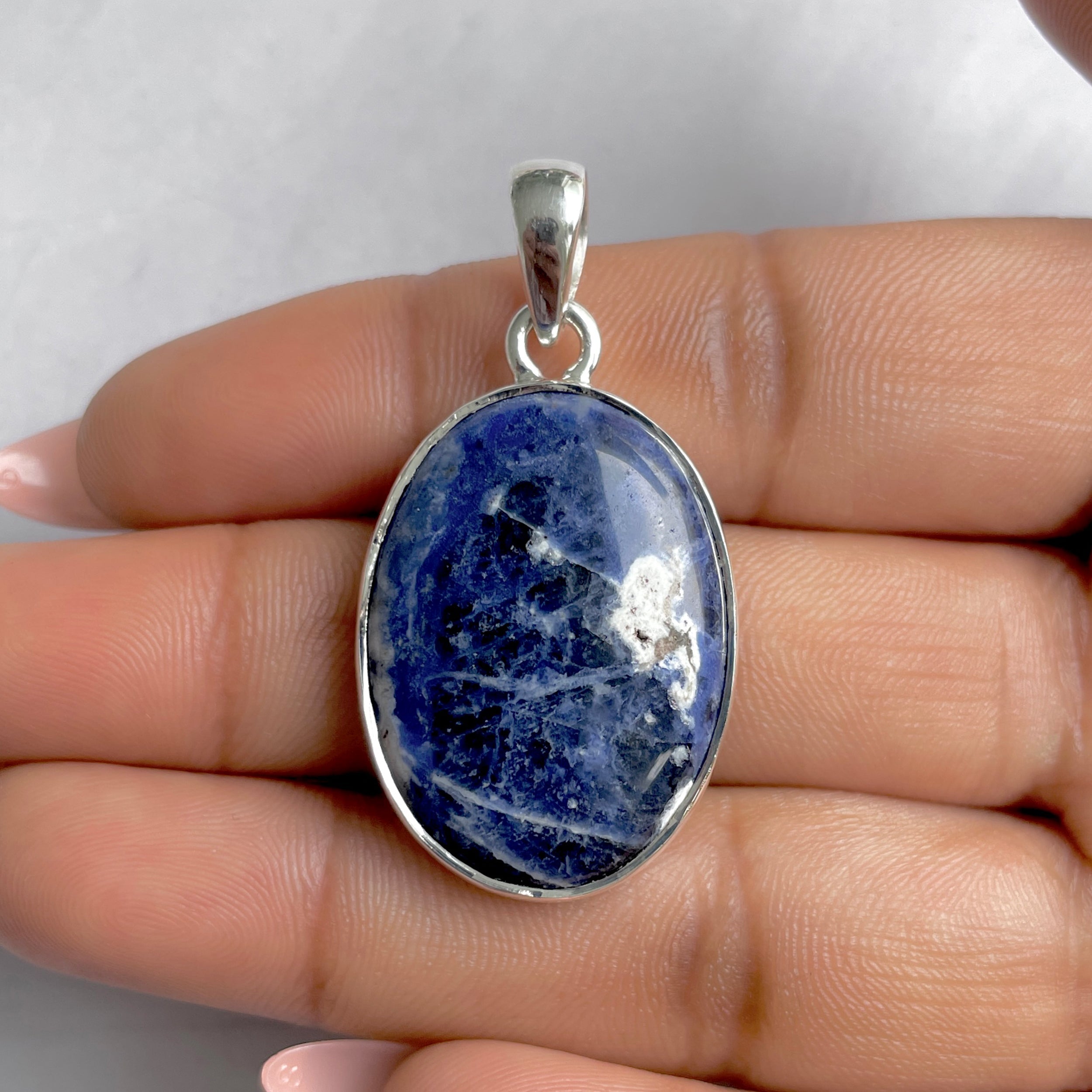 Sodalite Pendant-(SDL-P-13.)