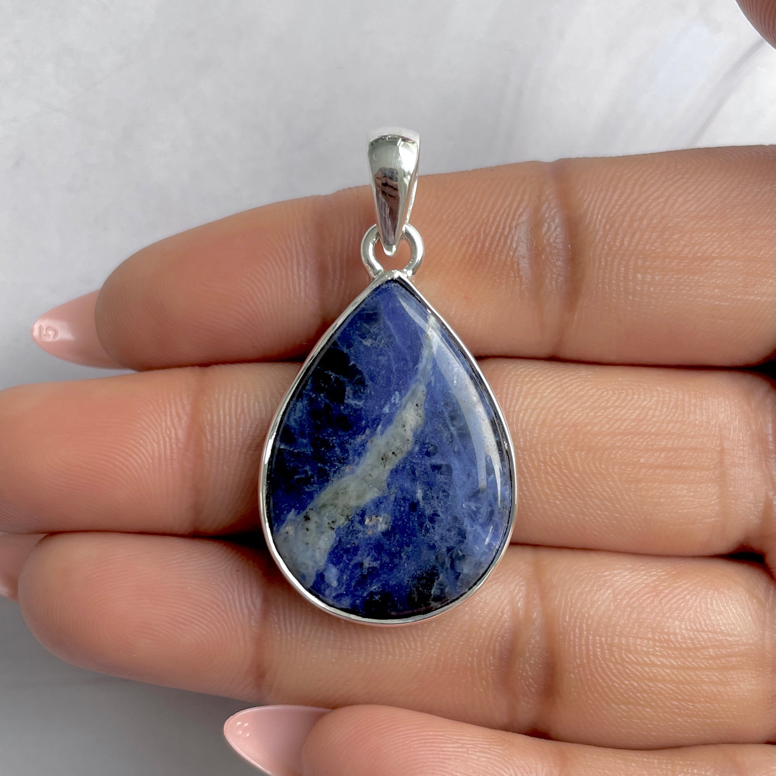 Sodalite Pendant-(SDL-P-15.)