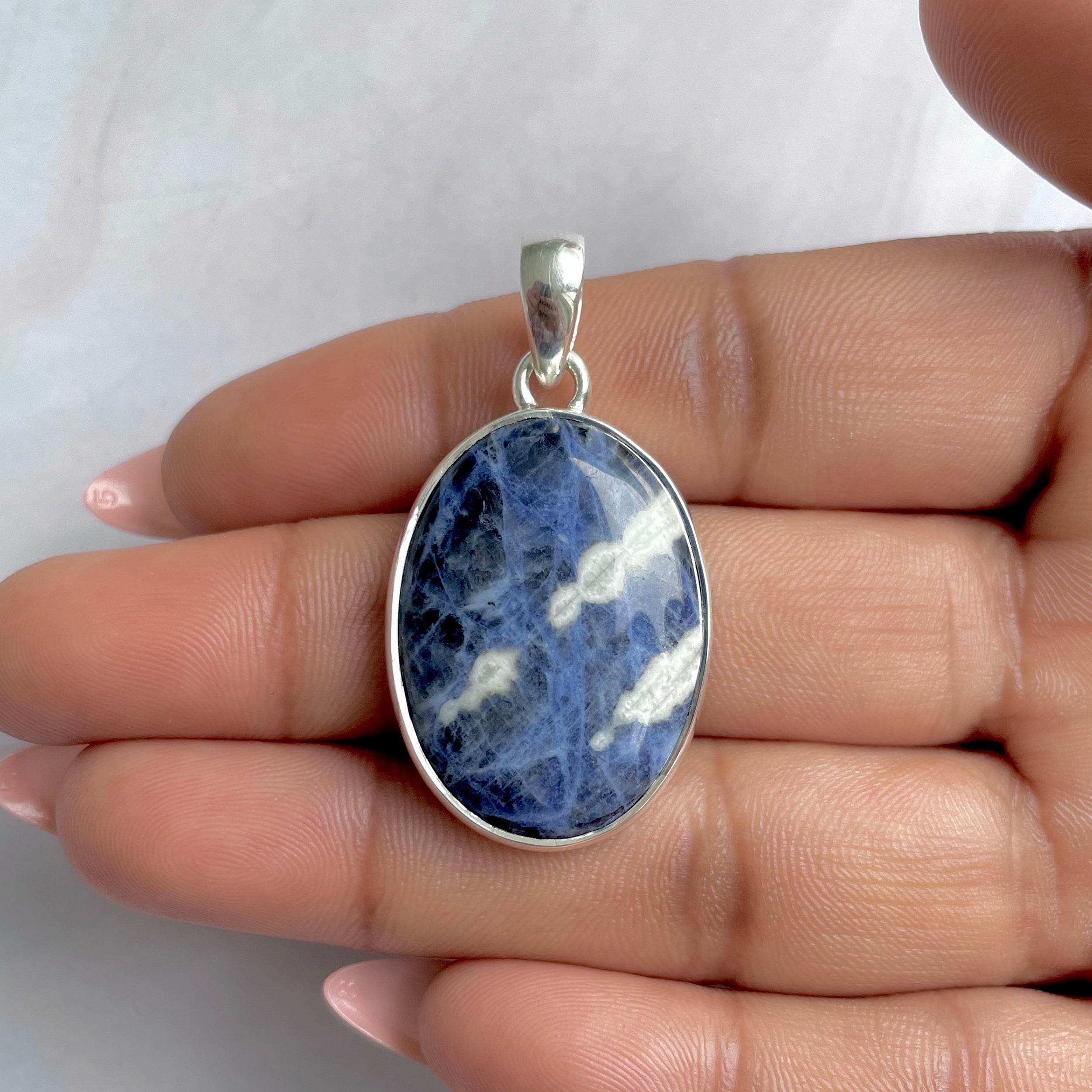 Sodalite Pendant-(SDL-P-7.)
