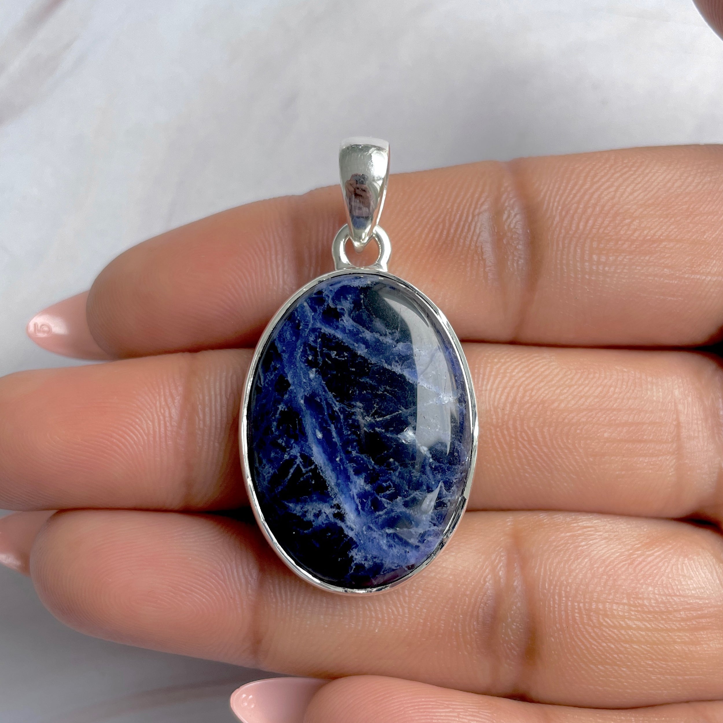 Sodalite Pendant-(SDL-P-9.)