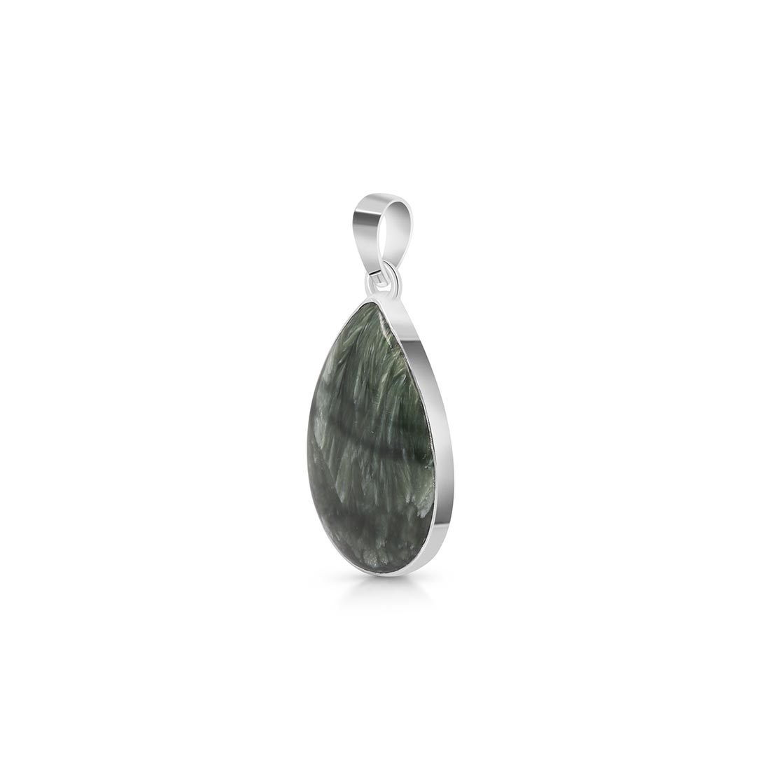 Seraphinite Pendant-(SER-P-14.)