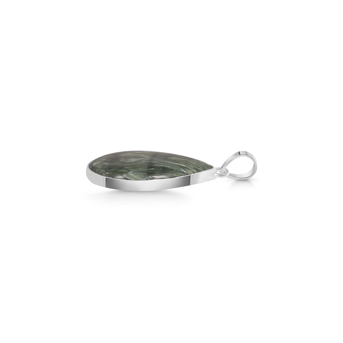 Seraphinite Pendant-(SER-P-14.)