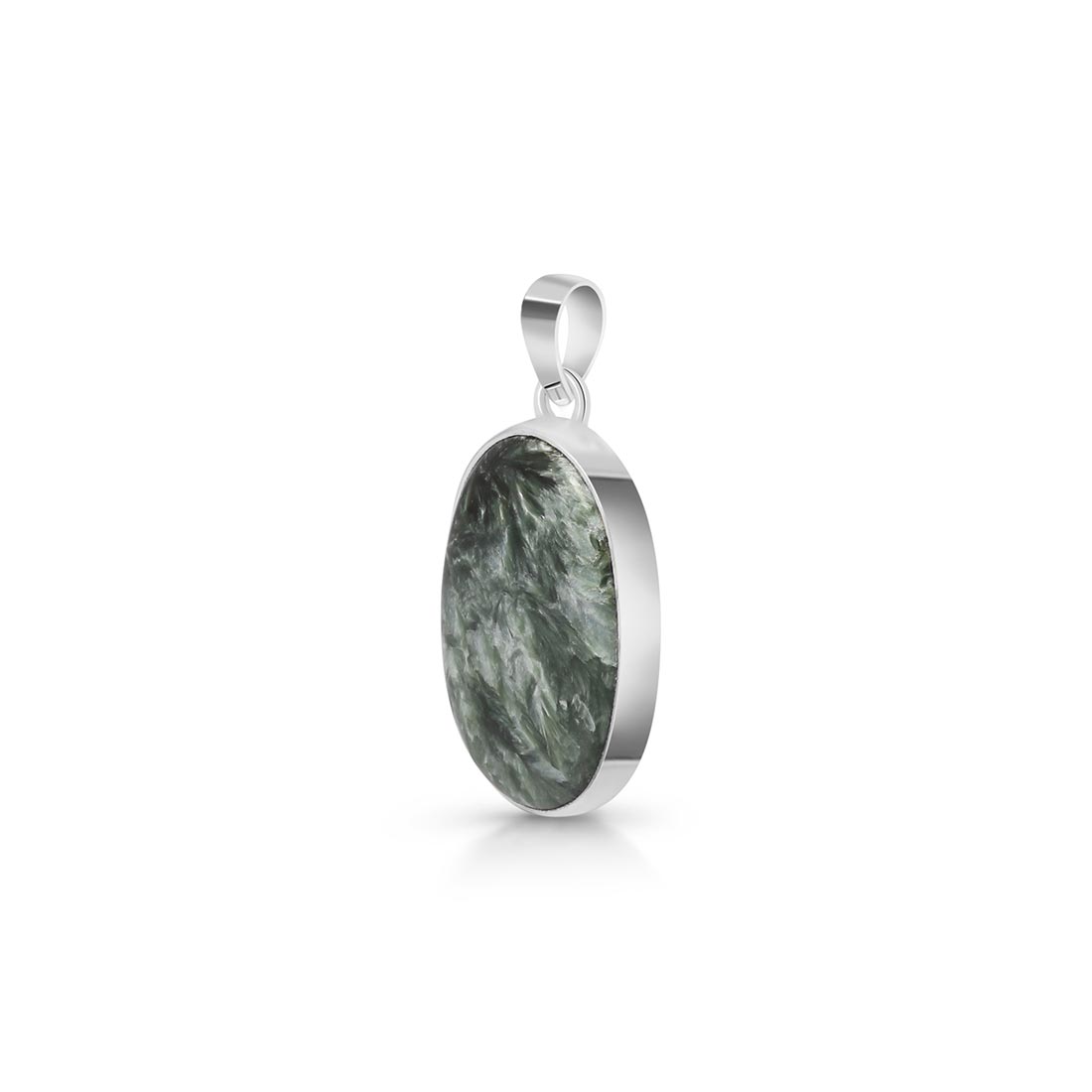 Seraphinite Pendant-(SER-P-6.)