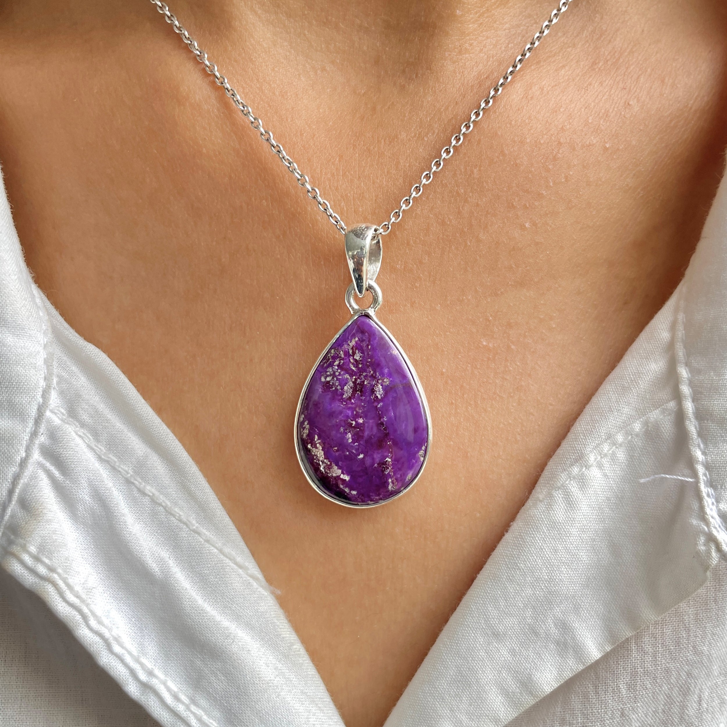 Sugilite Pendant-(SGL-P-15.)