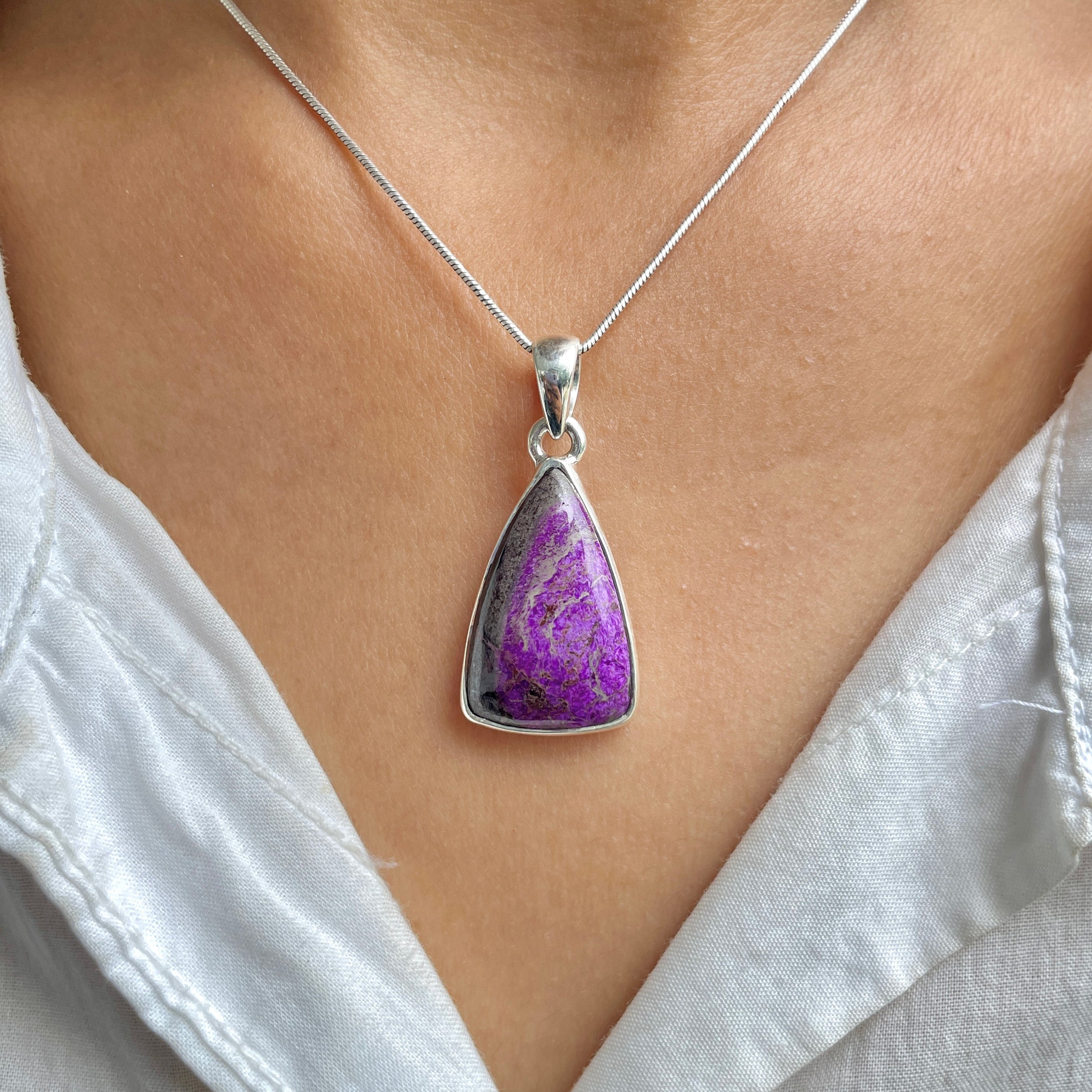 Sugilite Pendant-(SGL-P-3.)