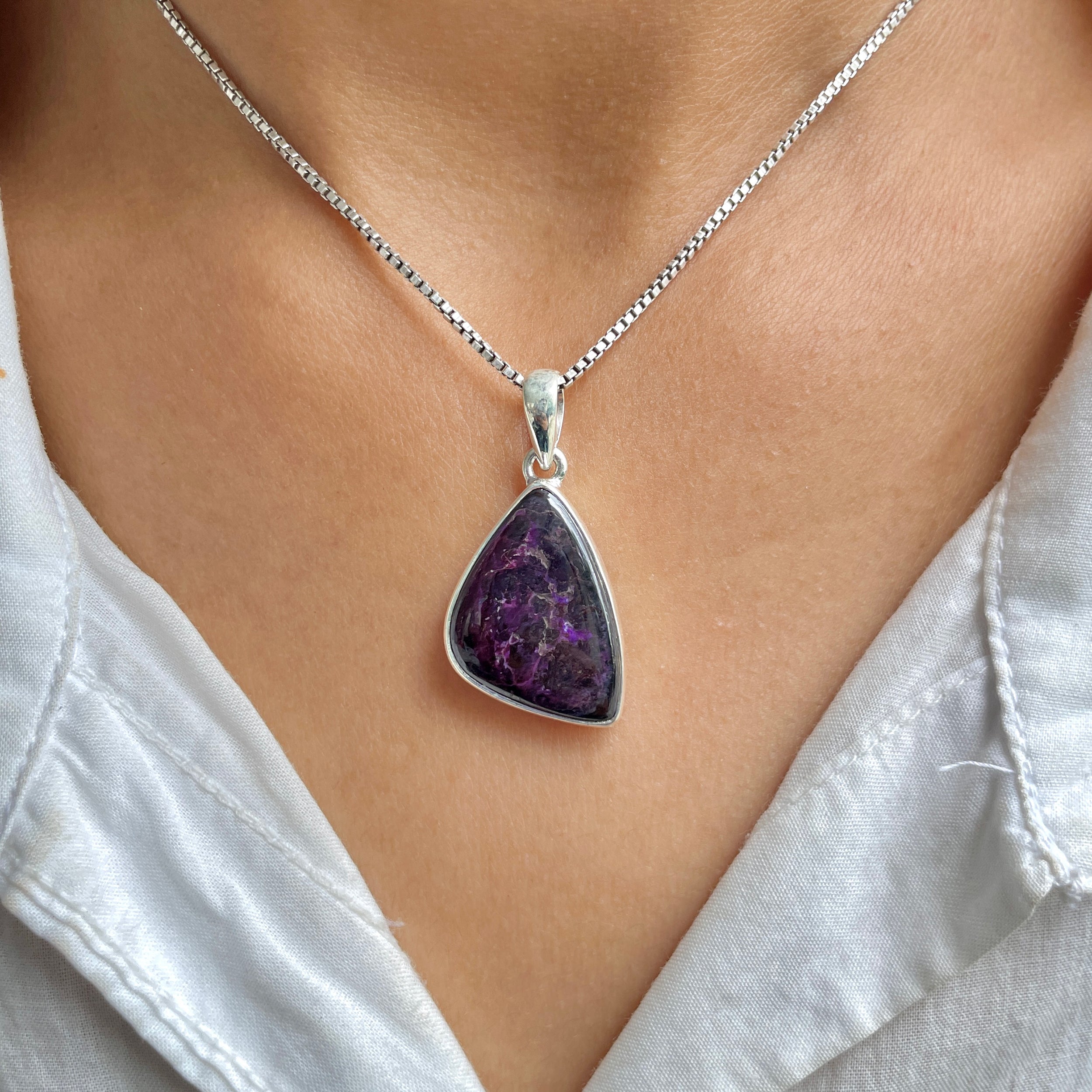 Sugilite Pendant-(SGL-P-4.)