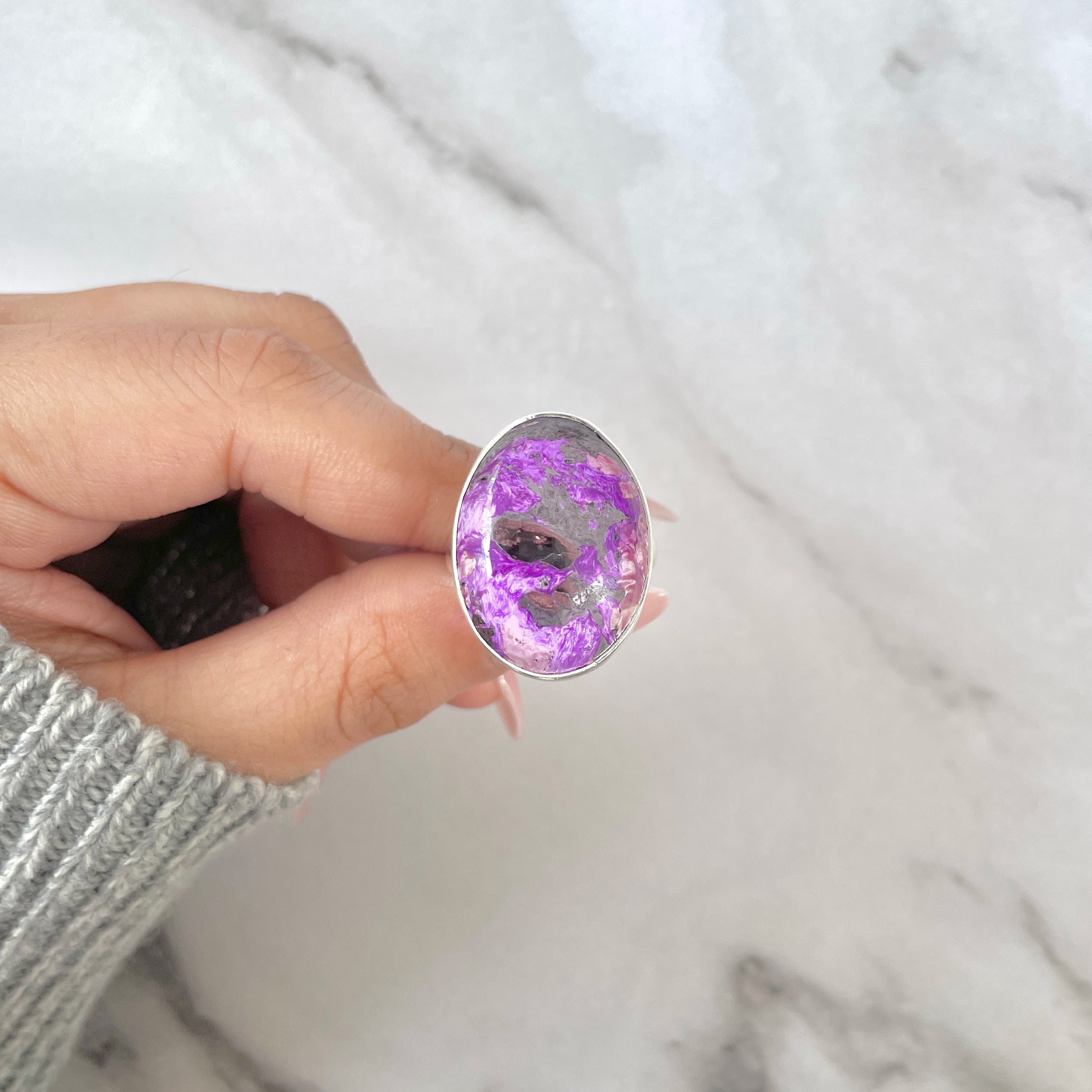 Sugilite Ring-(SGL-R-10.)
