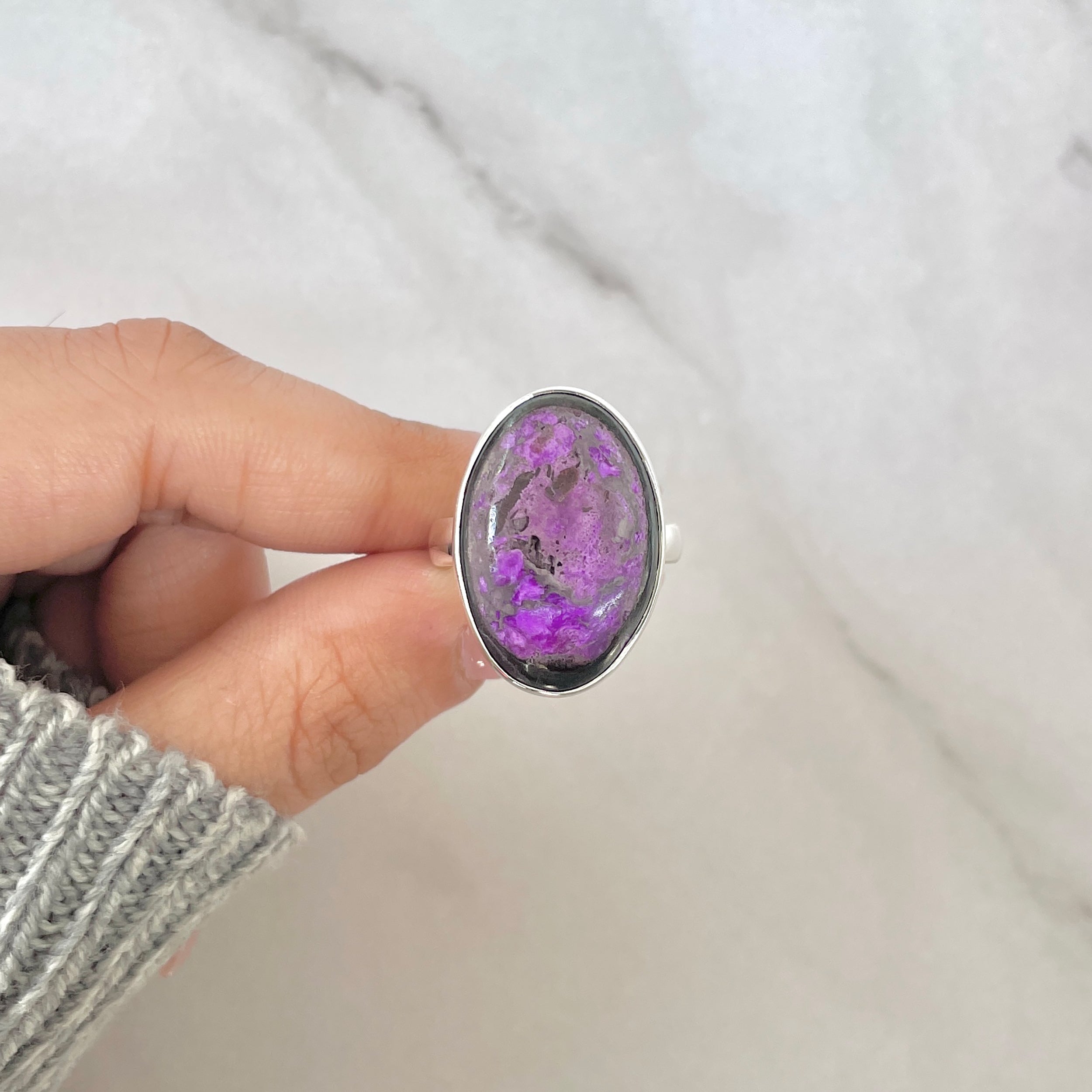 Sugilite Ring-(SGL-R-12.)