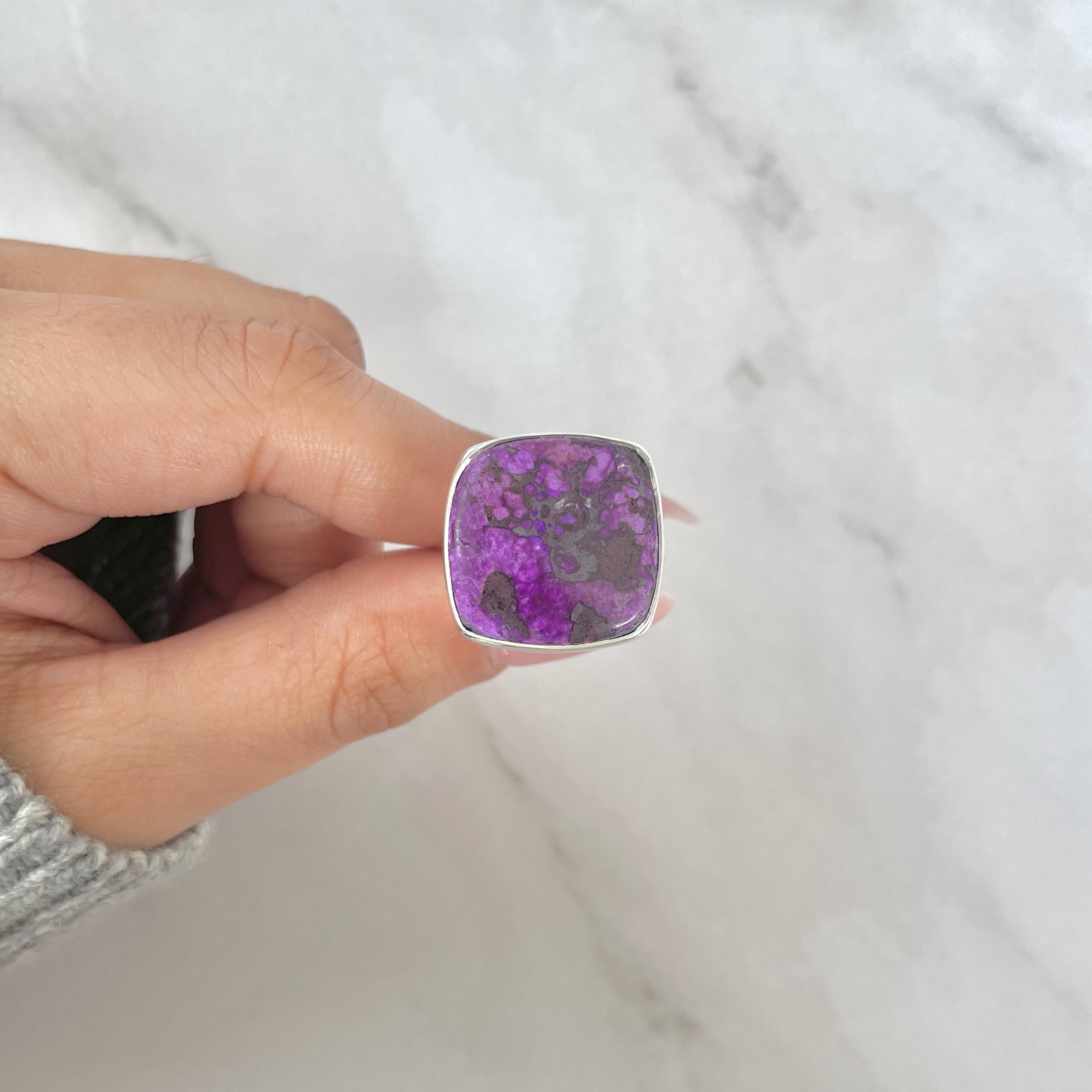 Sugilite Adjustable Ring-(SGL-R-14.)