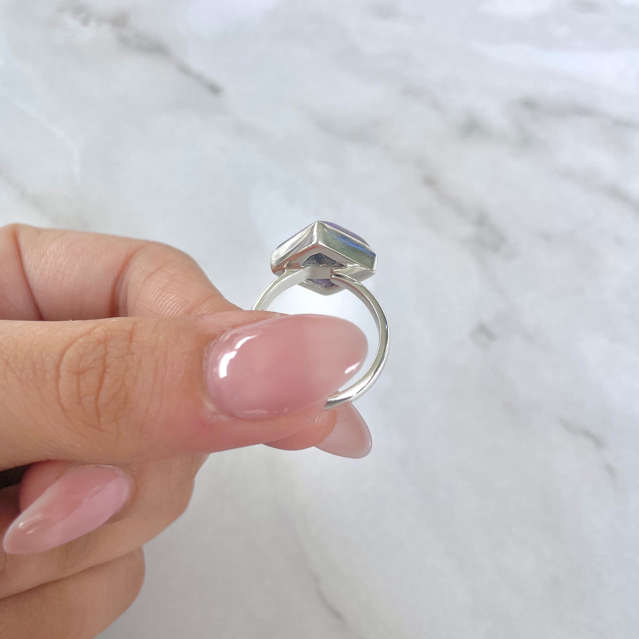 Sugilite Adjustable Ring-(SGL-R-15.)