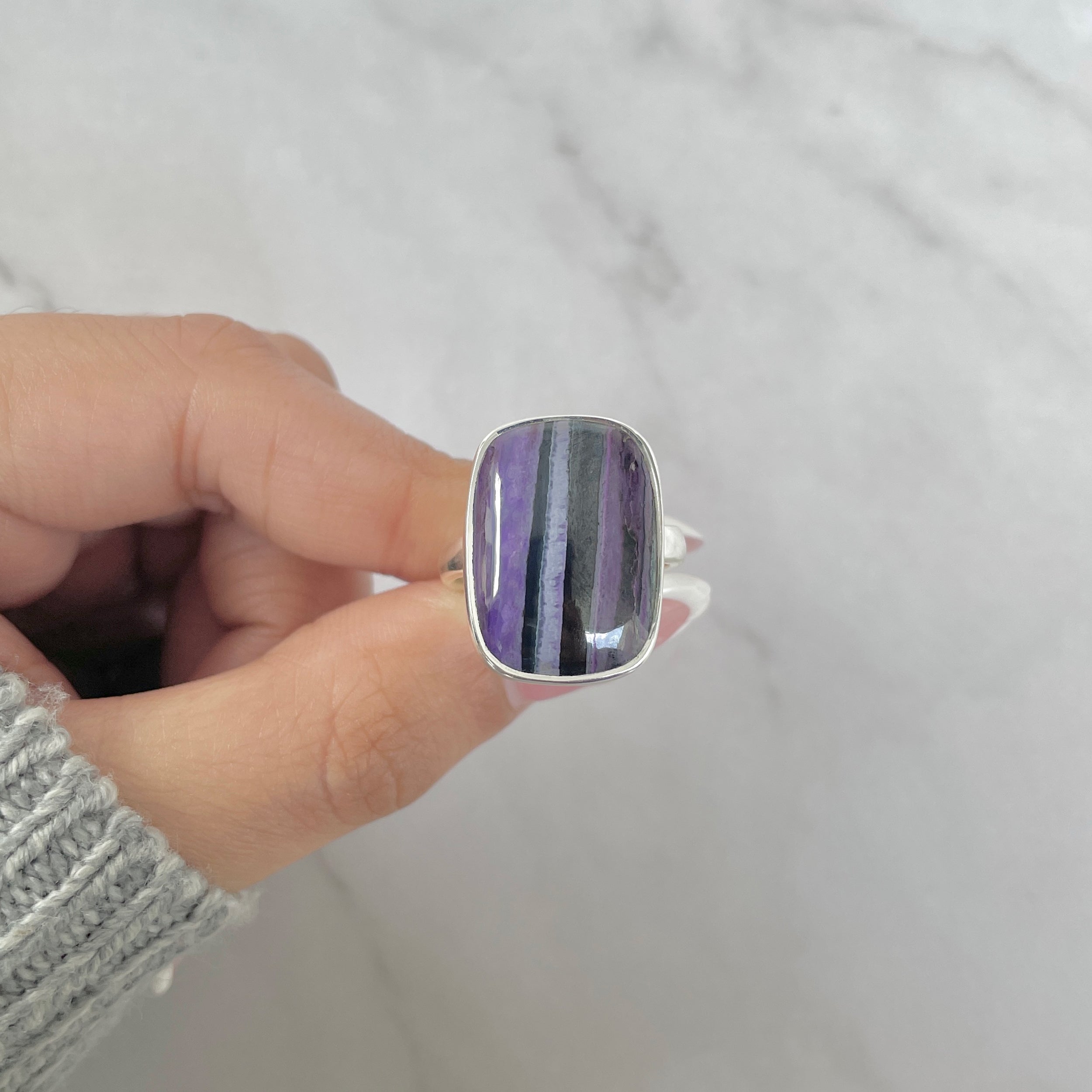 Sugilite Ring-(SGL-R-37.)