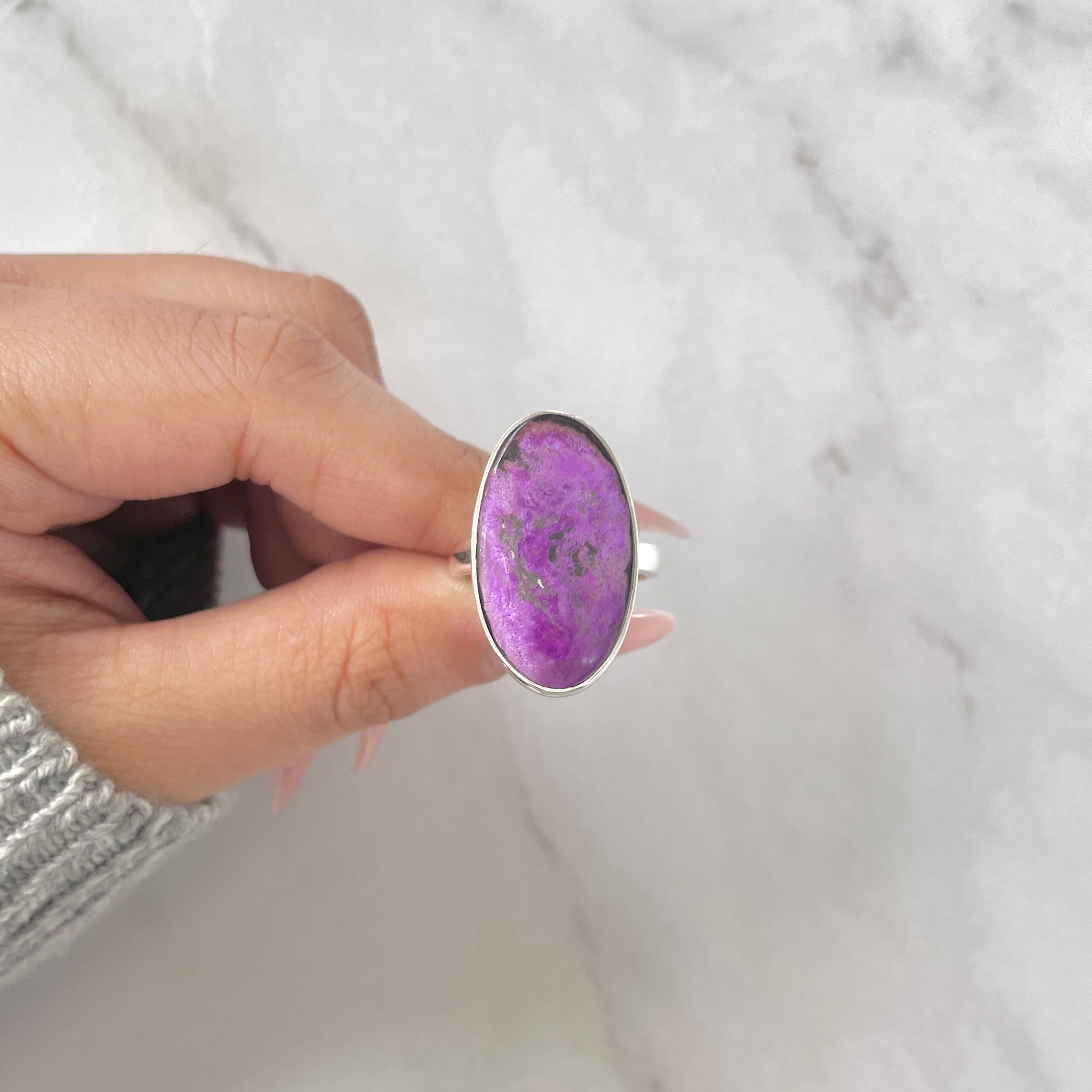 Sugilite Ring-(SGL-R-4.)