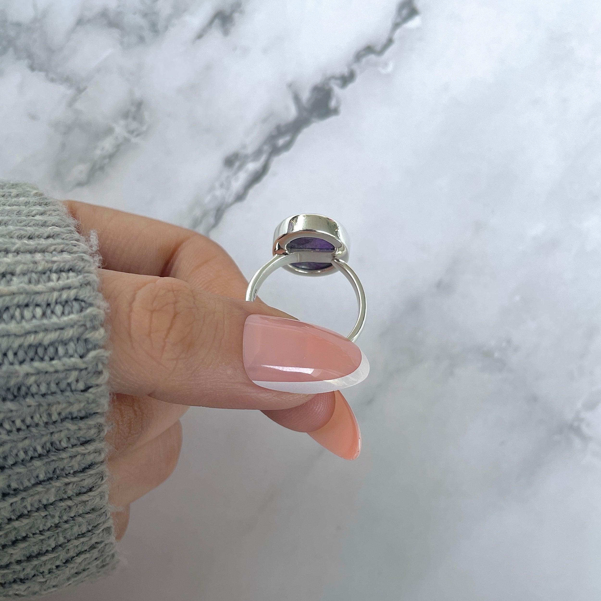 Sugilite Adjustable Ring-(SGL-R-53.)