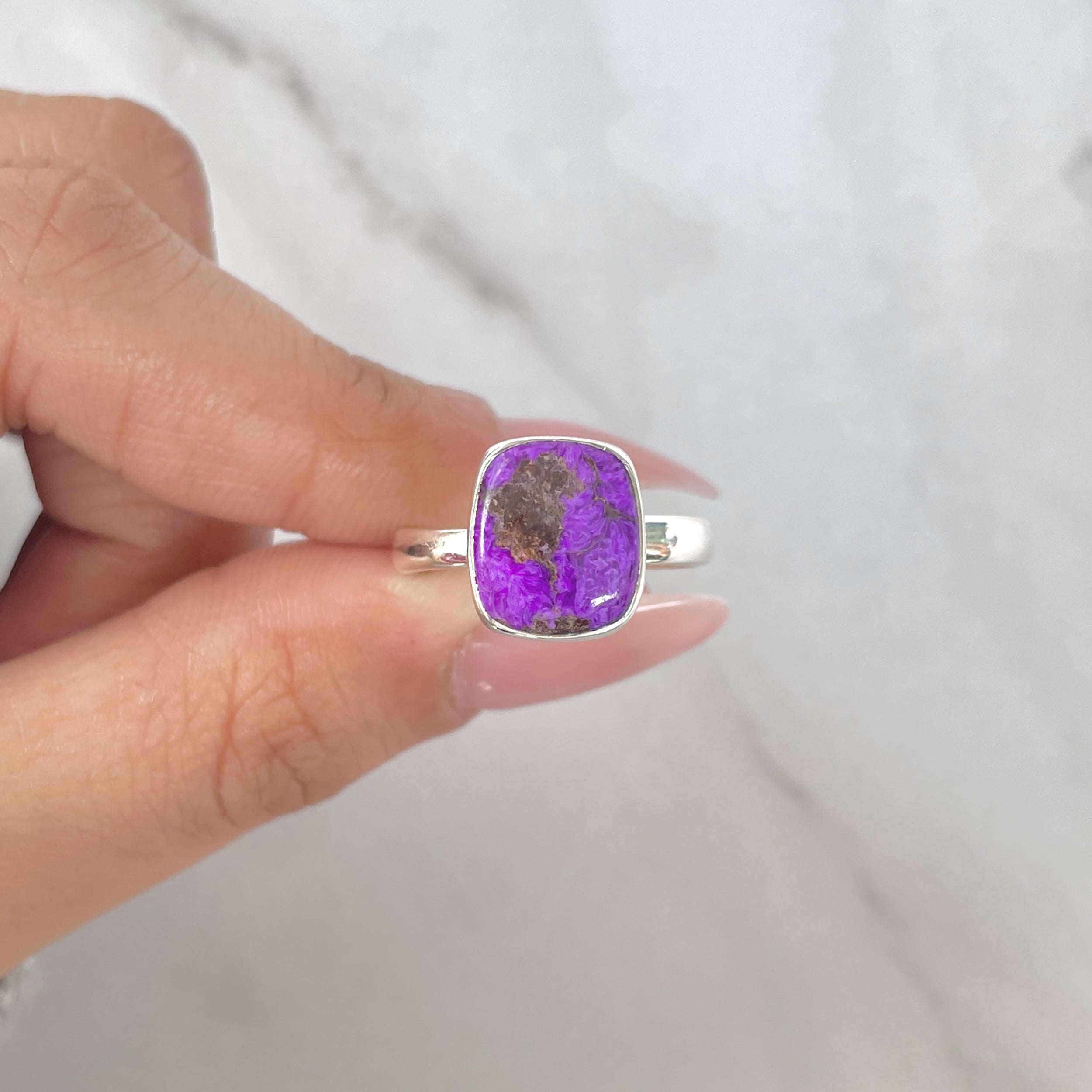 Sugilite Ring-(SGL-R-8.)