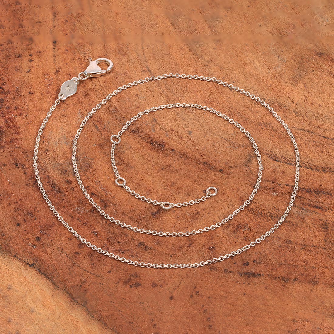 Trace Silver Chain-(SN-CL-35)