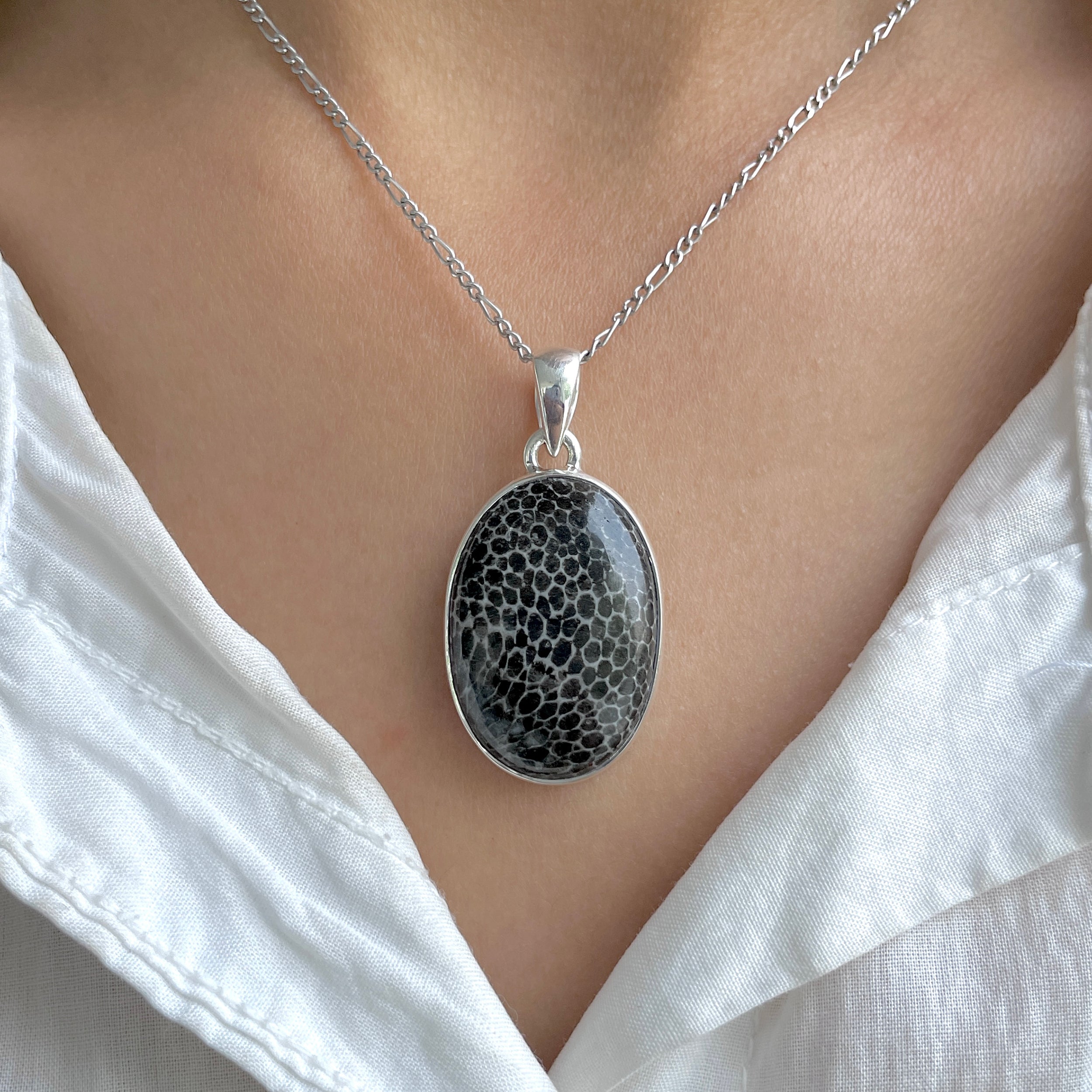 Stingray Coral Pendant-(SRC-P-1.)