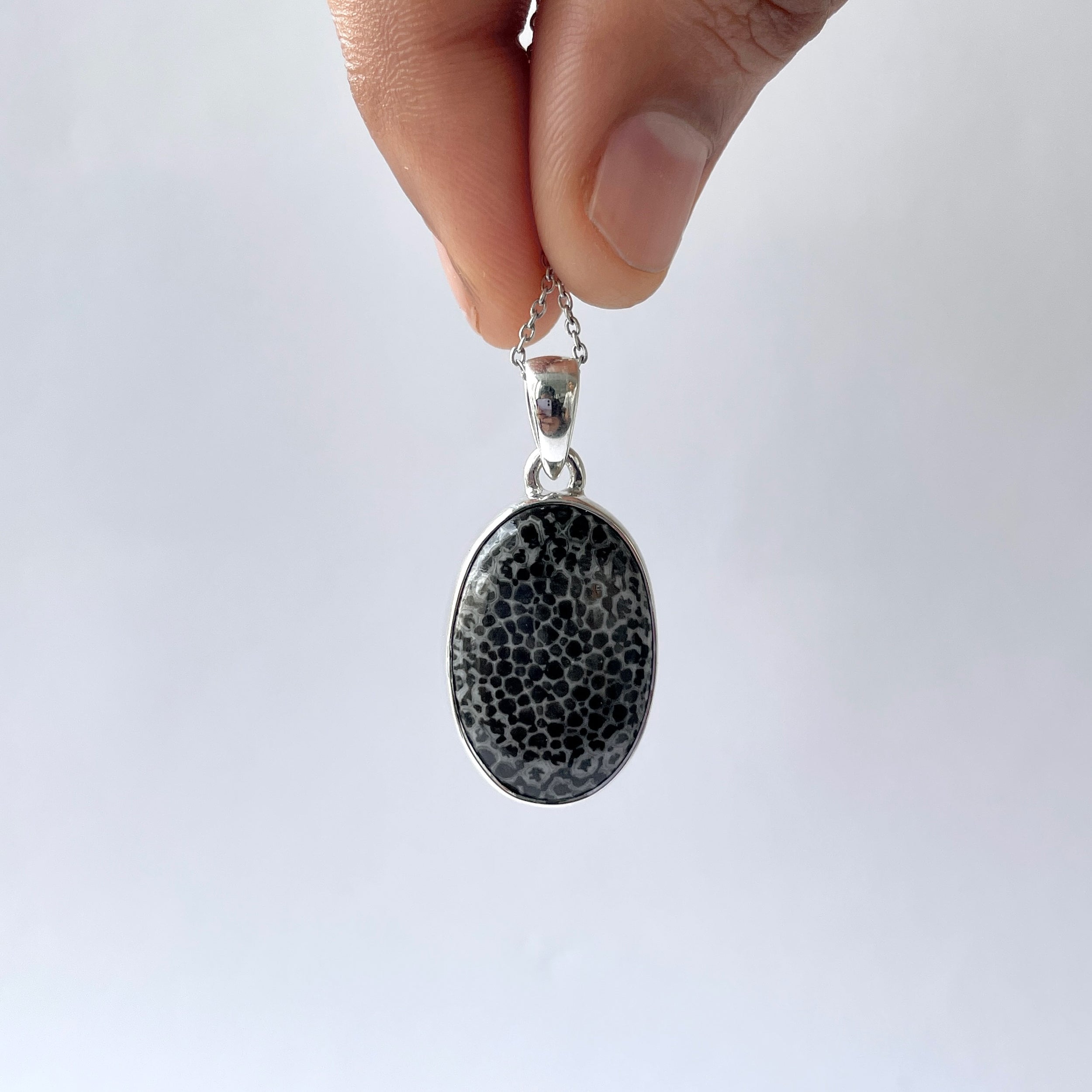 Stingray Coral Pendant-(SRC-P-10.)