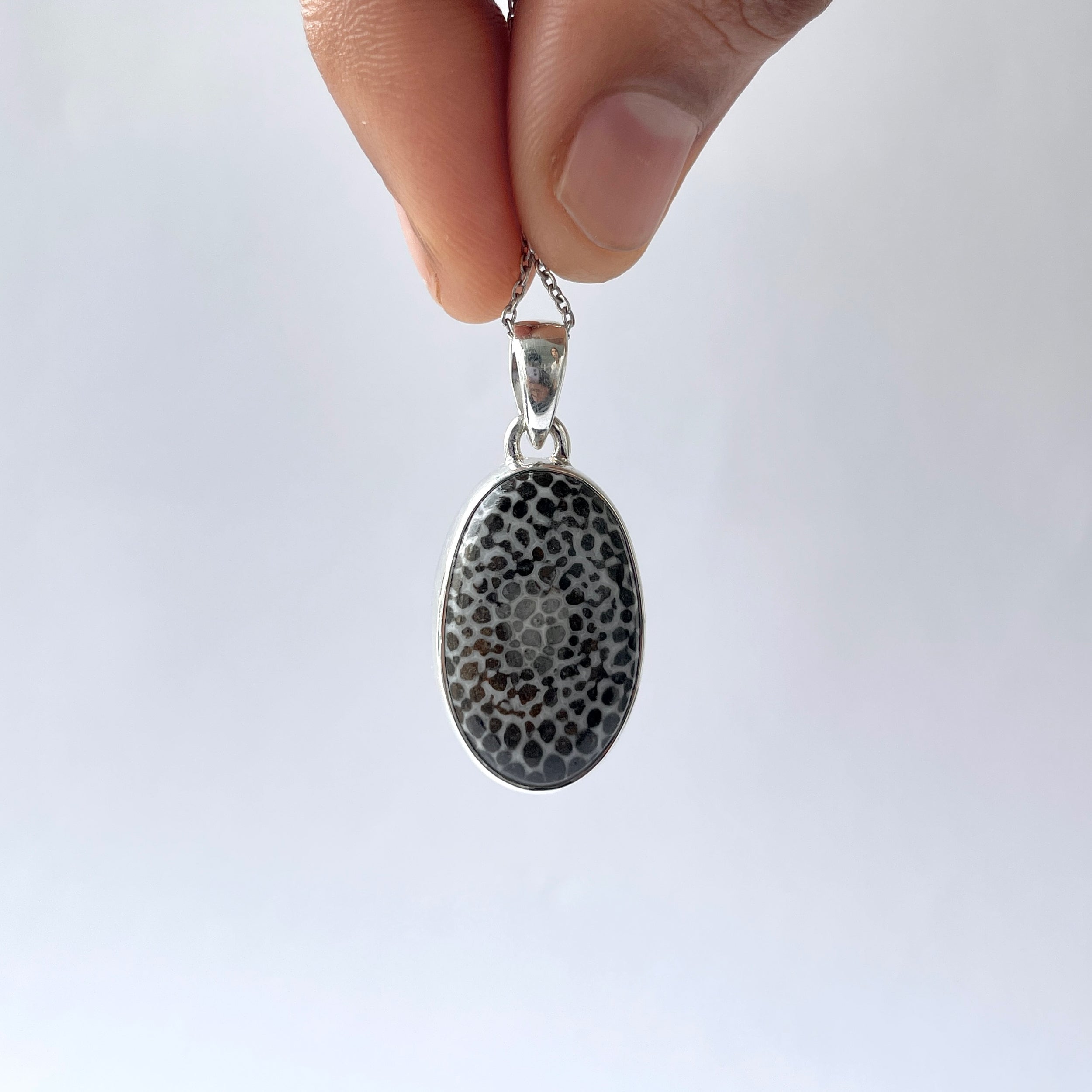 Stingray Coral Pendant-(SRC-P-11.)
