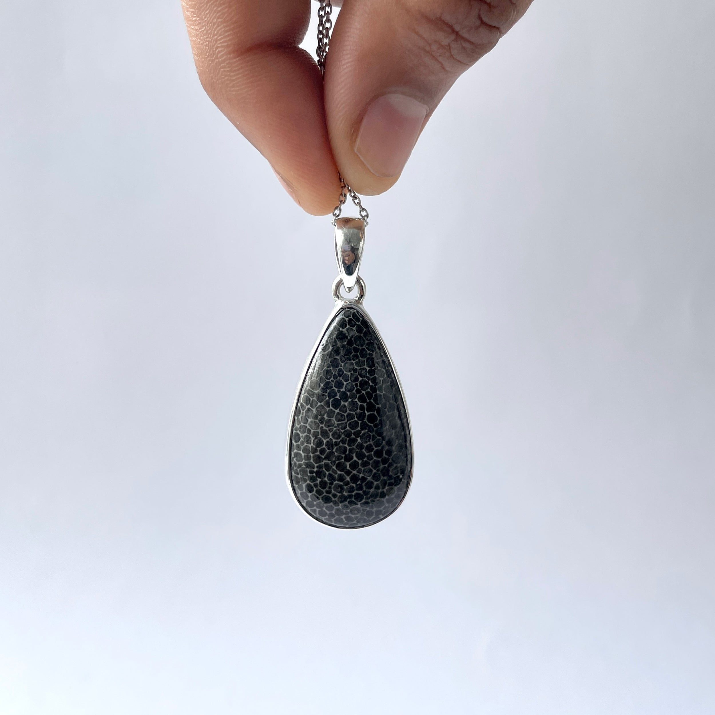 Stingray Coral Pendant-(SRC-P-12.)