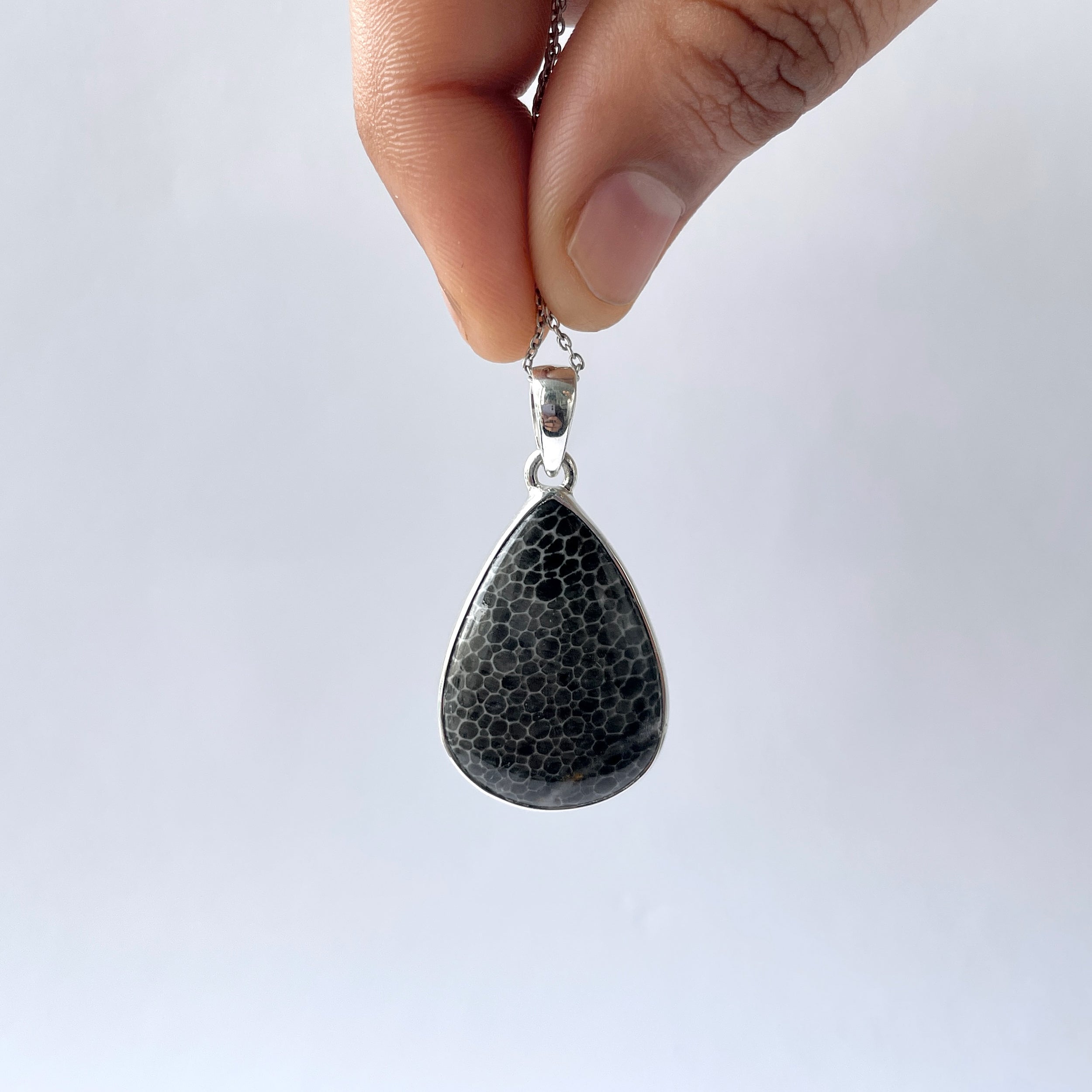 Stingray Coral Pendant-(SRC-P-13.)