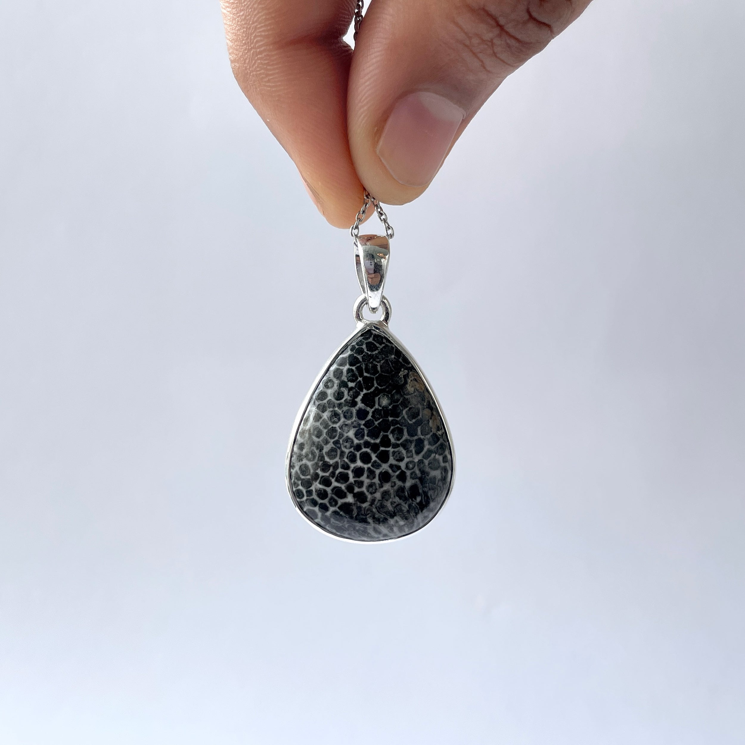Stingray Coral Pendant-(SRC-P-15.)