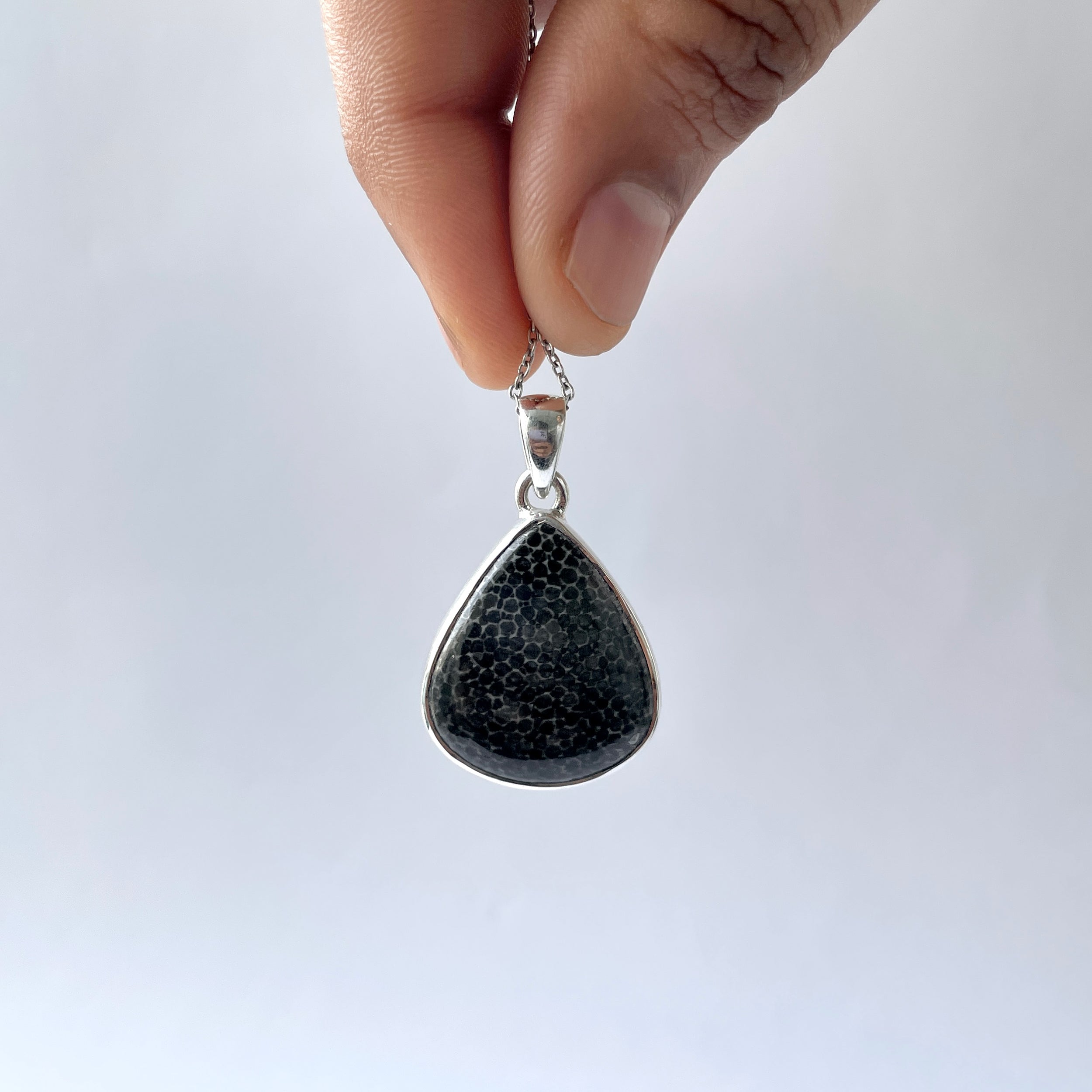 Stingray Coral Pendant-(SRC-P-18.)