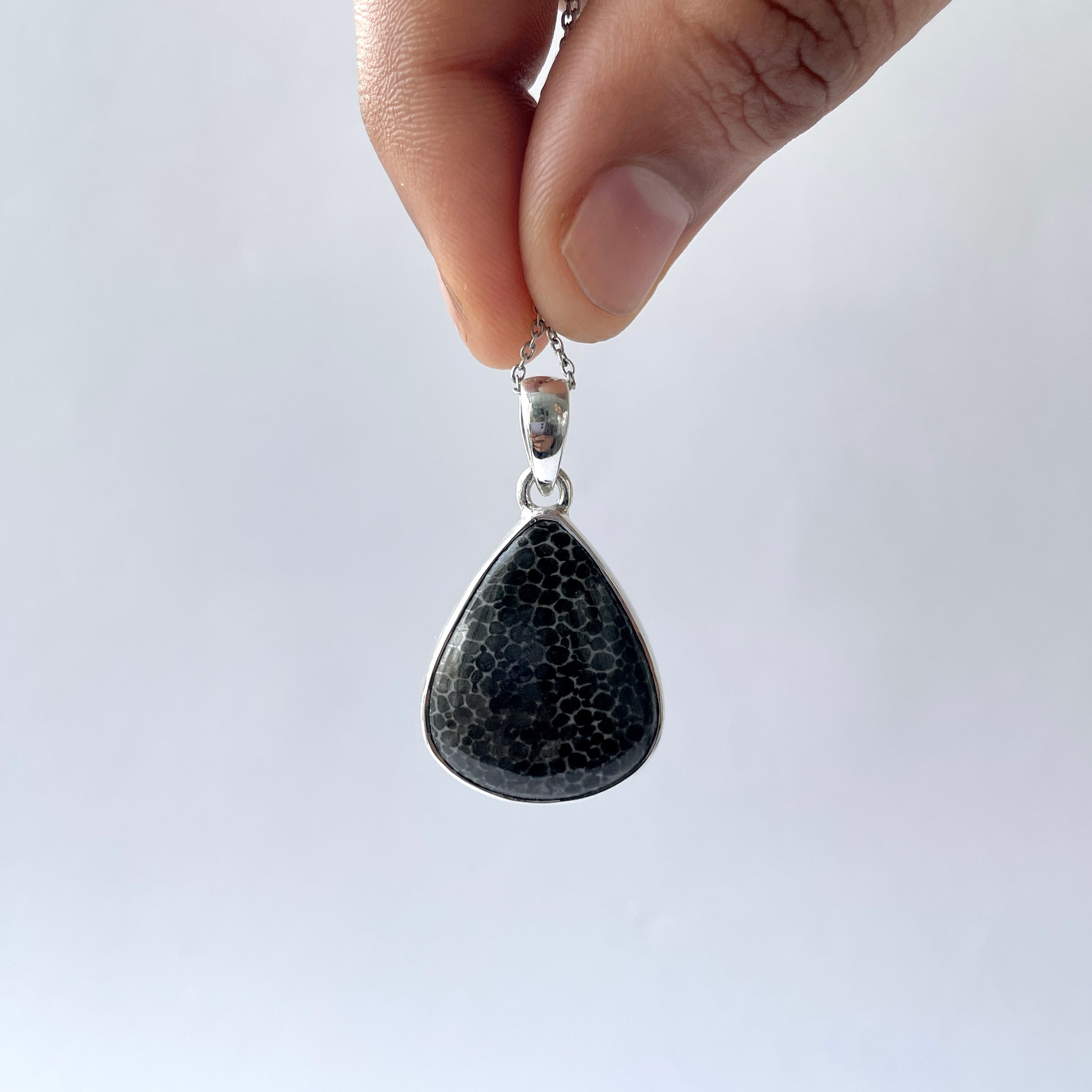 Stingray Coral Pendant-(SRC-P-19.)