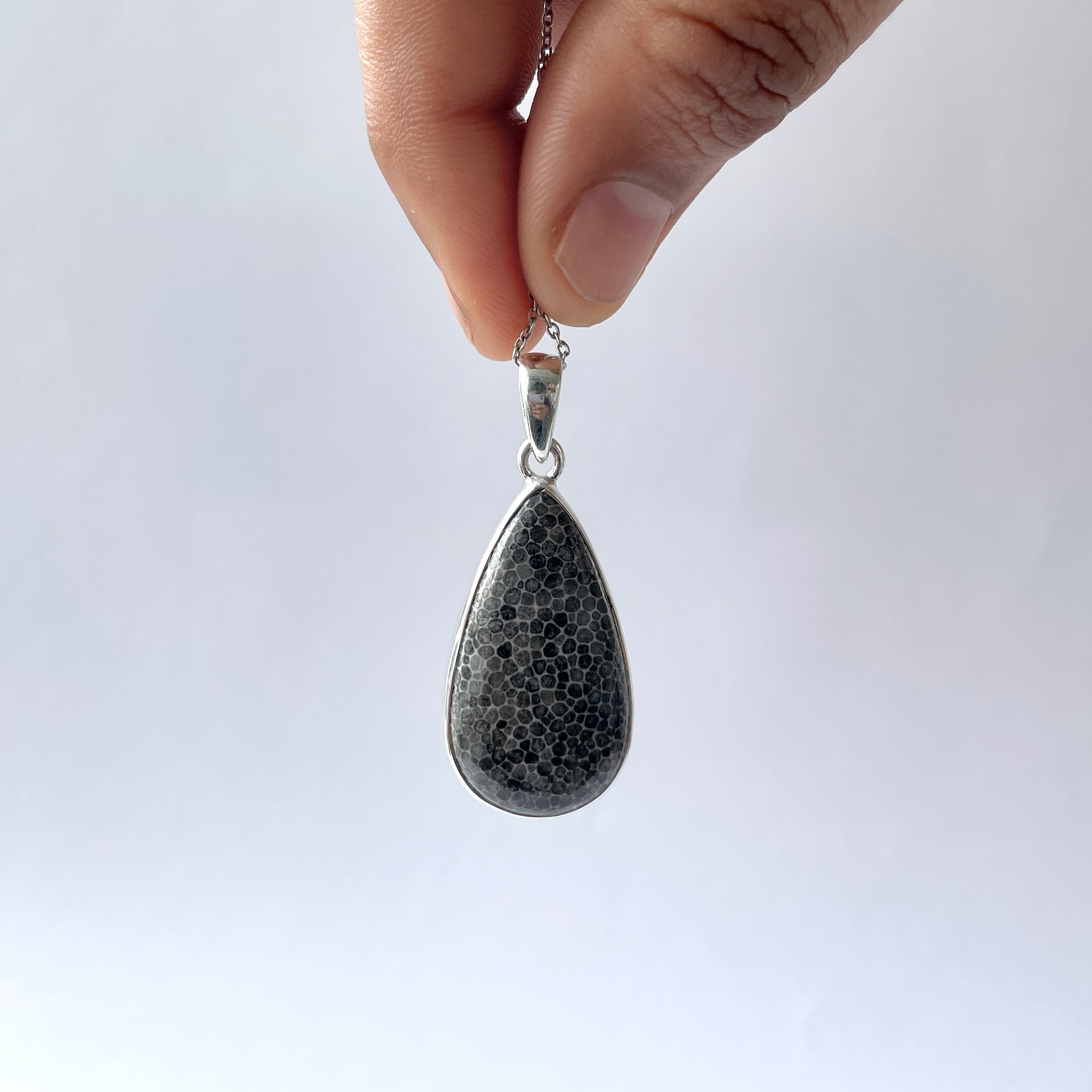 Stingray Coral Pendant-(SRC-P-2.)