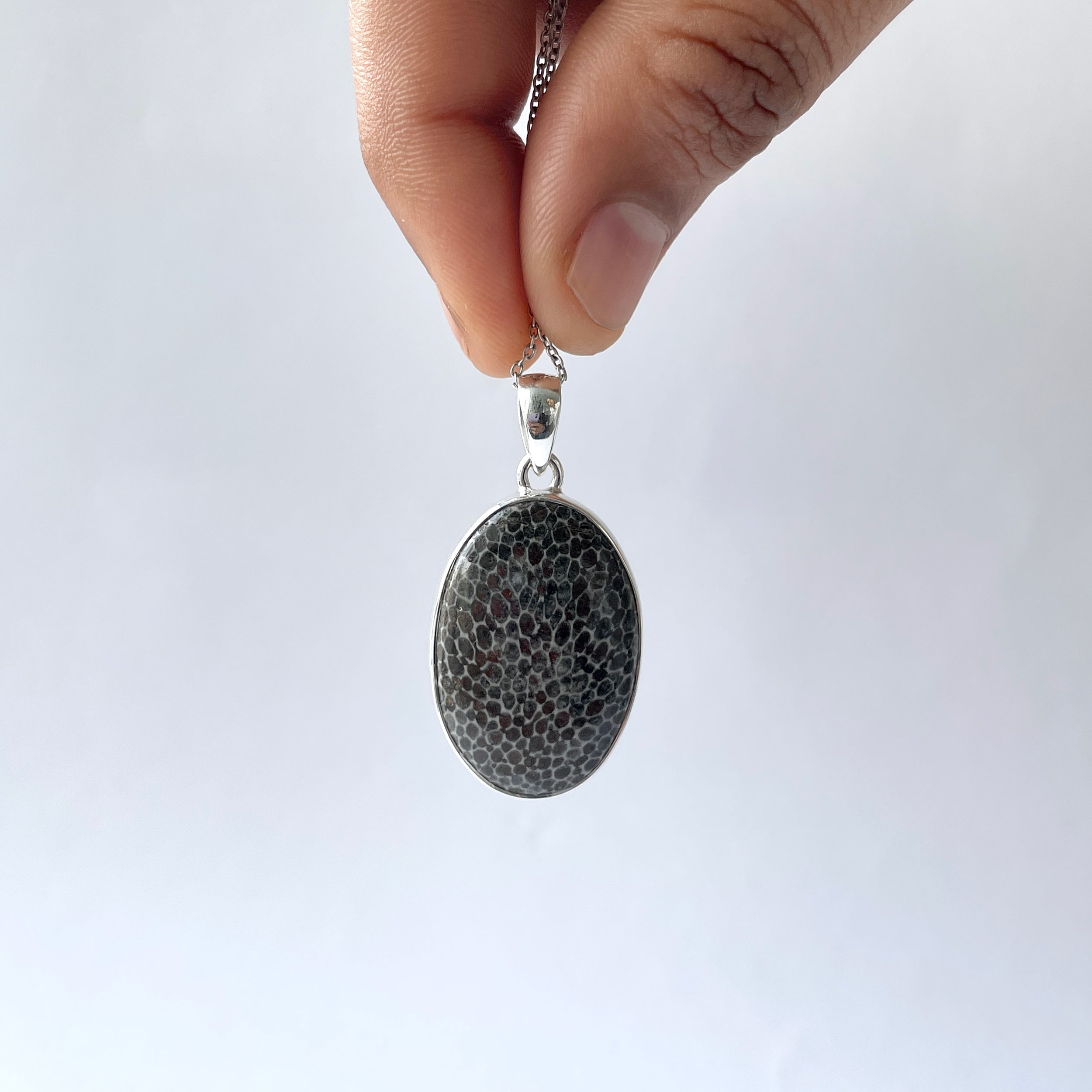 Stingray Coral Pendant-(SRC-P-20.)