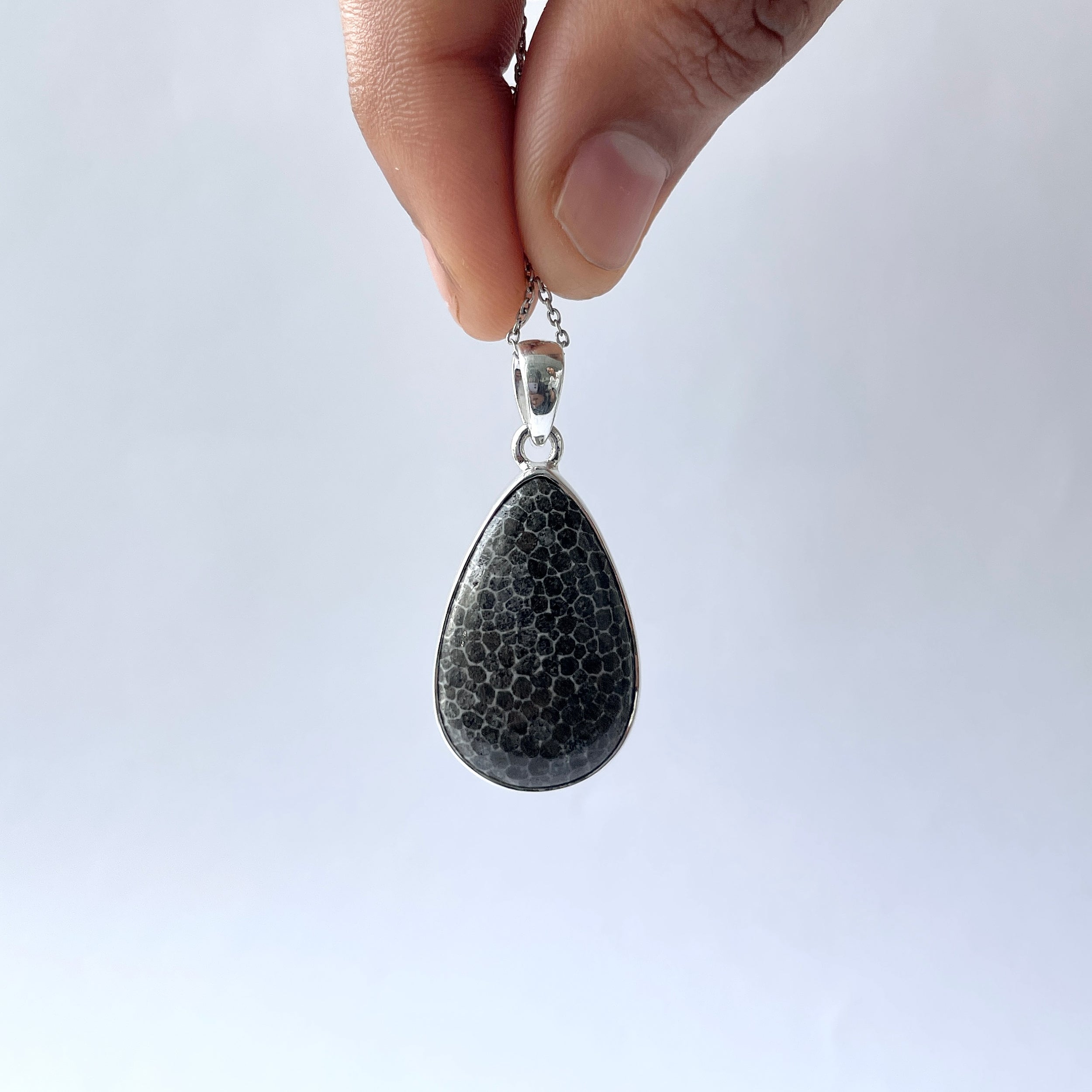 Stingray Coral Pendant-(SRC-P-26.)