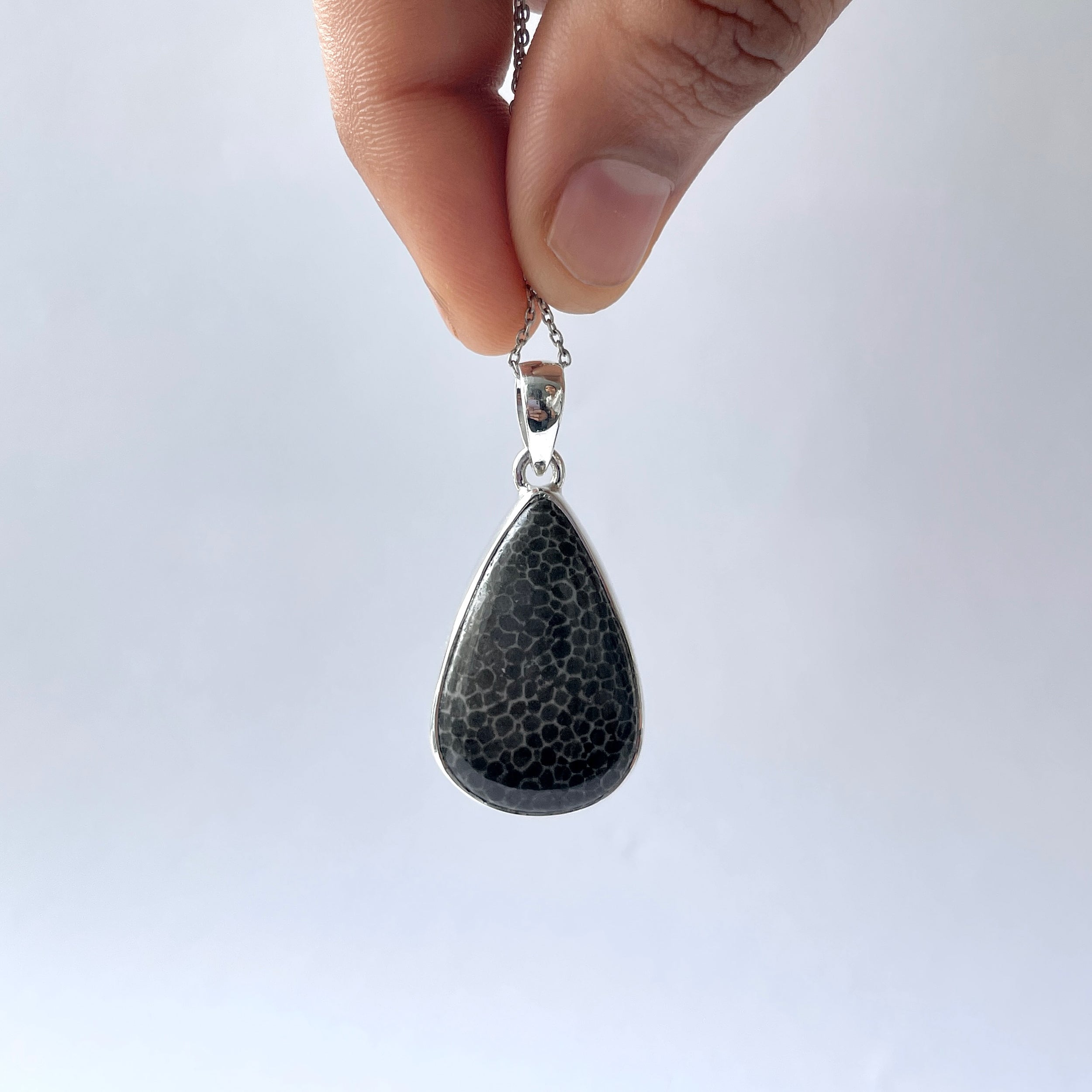 Stingray Coral Pendant-(SRC-P-4.)