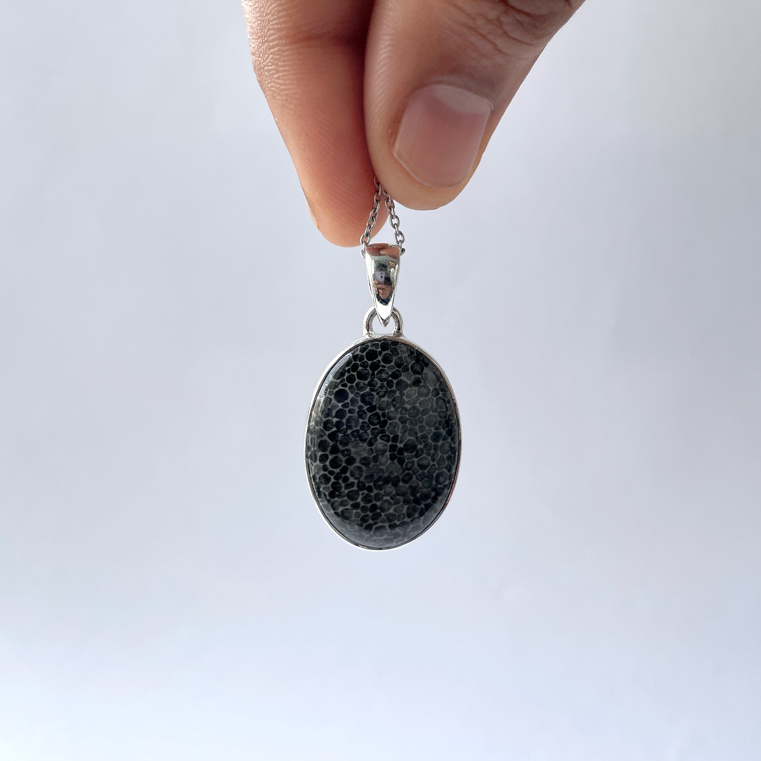 Stingray Coral Pendant-(SRC-P-5.)