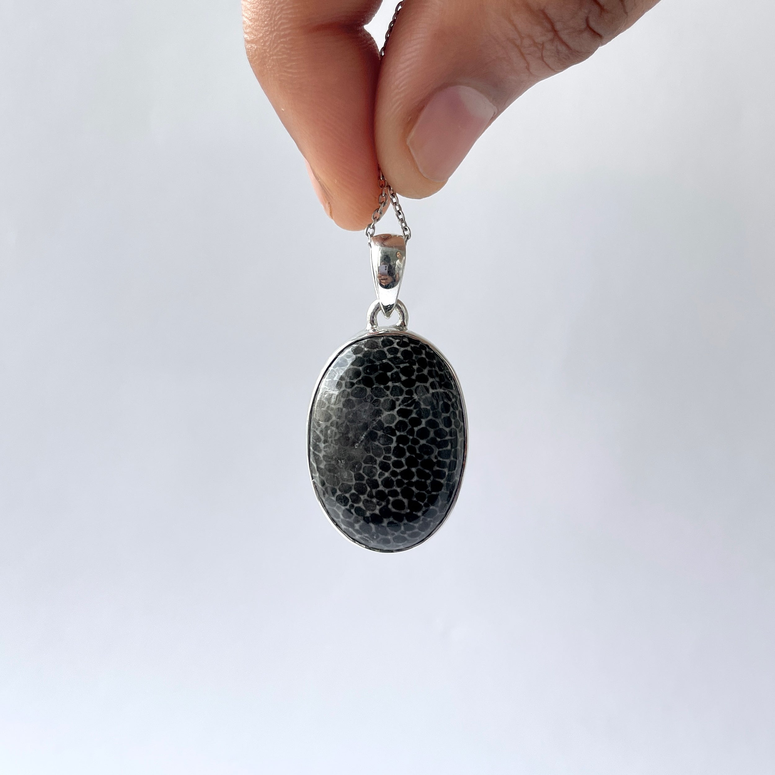 Stingray Coral Pendant-(SRC-P-9.)