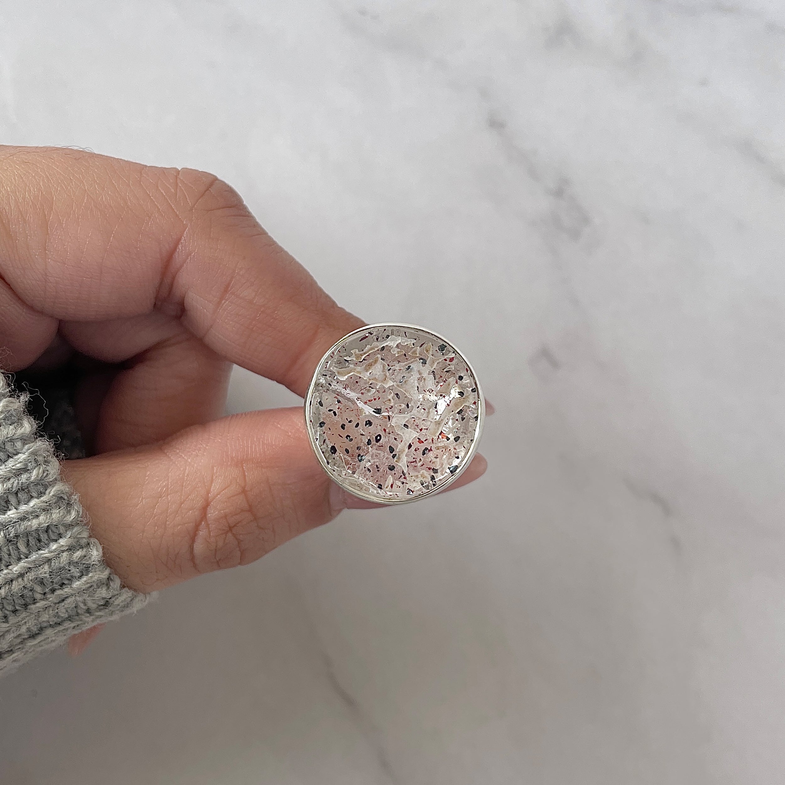 Super Seven Ring Size 7-(SSN-R-102.)