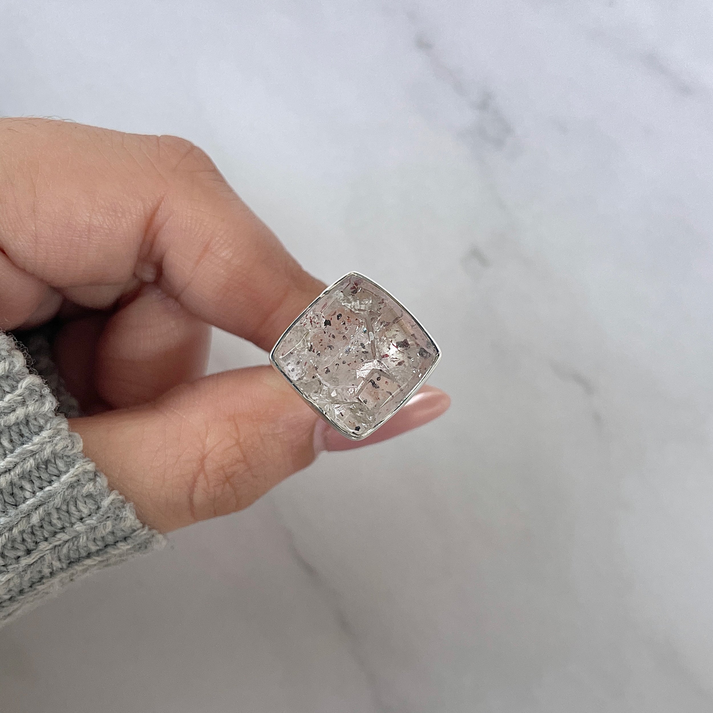 Super Seven Ring Size 6-(SSN-R-109.)