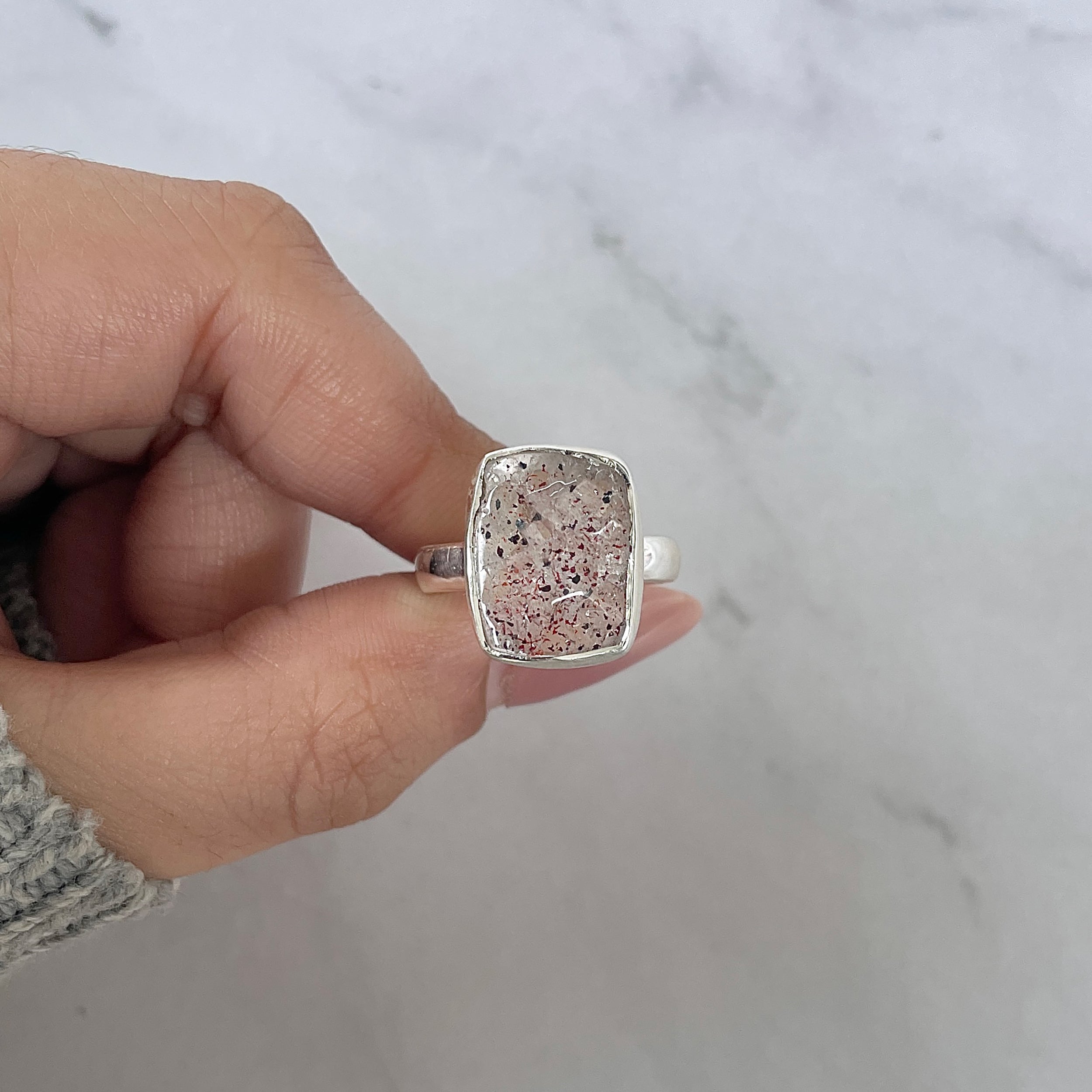 Super Seven Adjustable Ring-(SSN-R-123.)