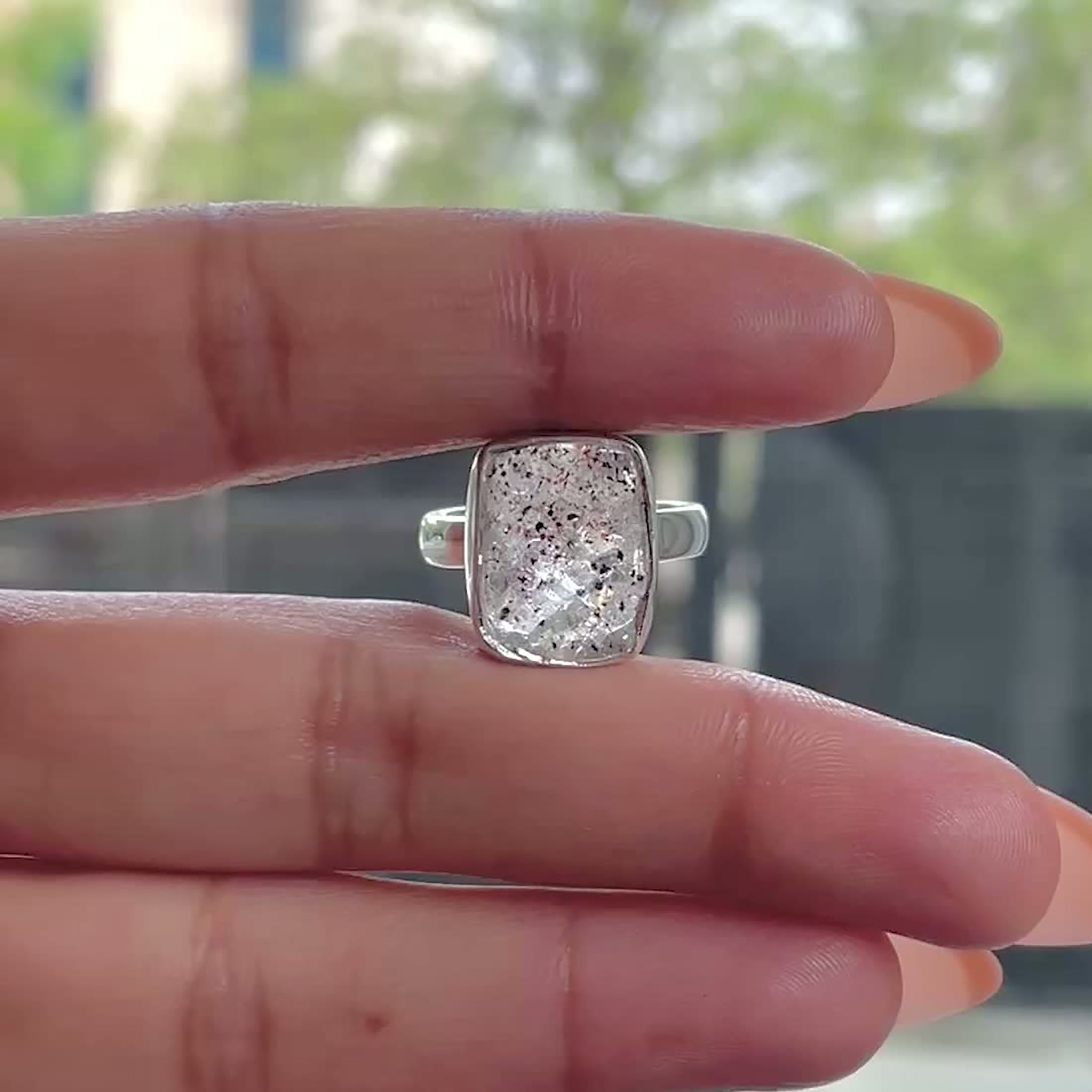 Super Seven Adjustable Ring-(SSN-R-123.)