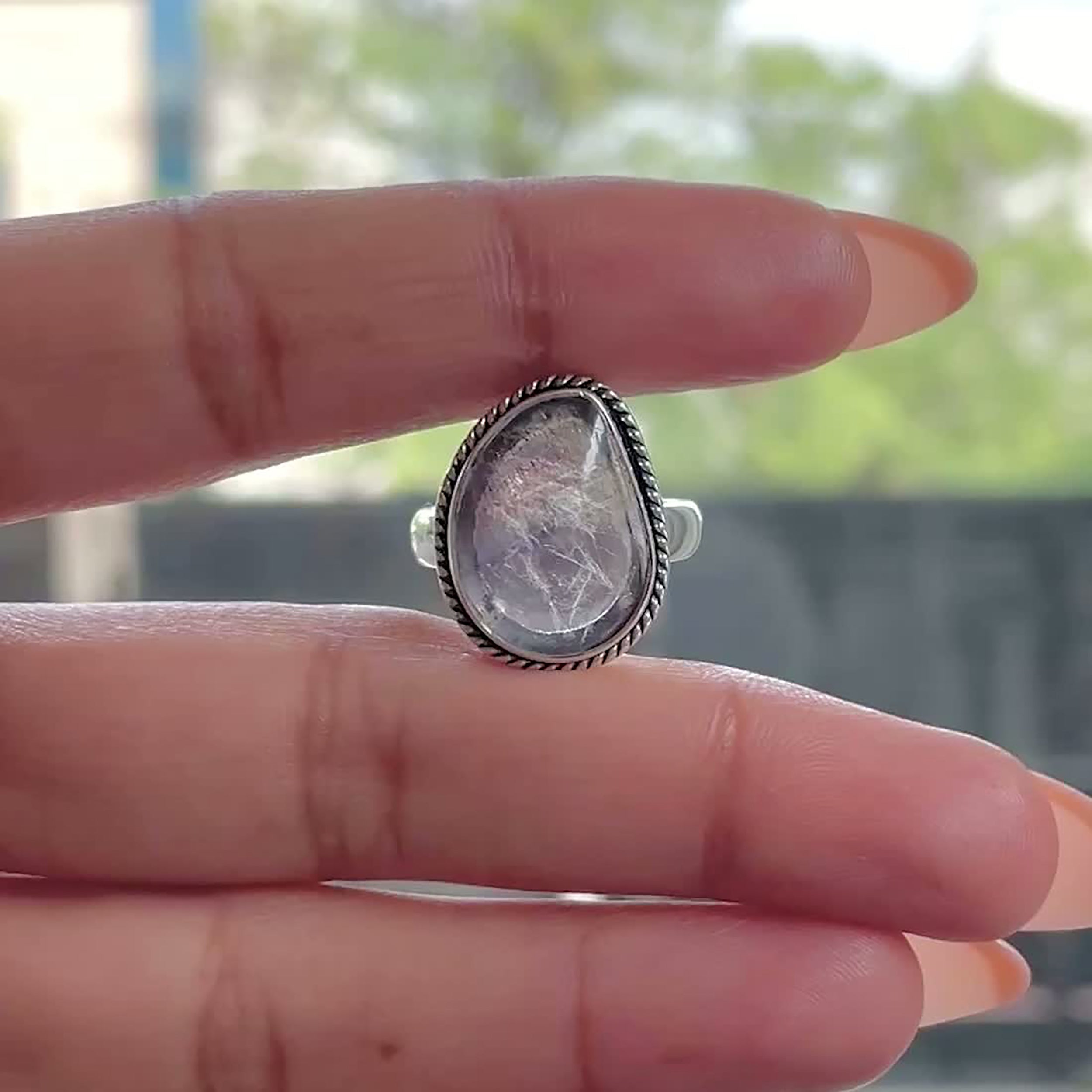 Super Seven Ring Size 7-(SSN-R-124.)
