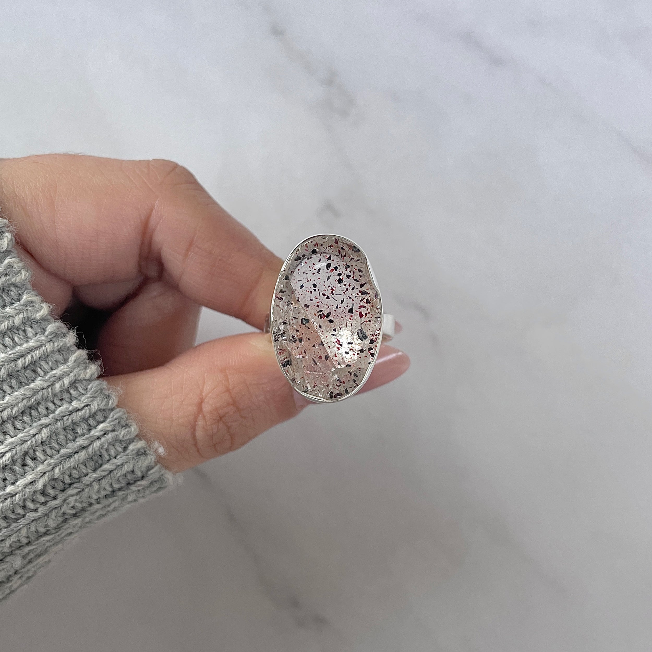 Super Seven Ring Size 8-(SSN-R-144.)