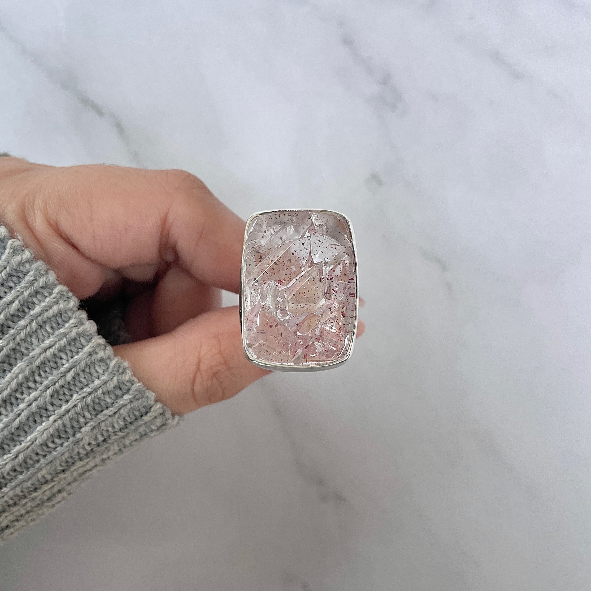 Super Seven Ring Size 9-(SSN-R-153.)