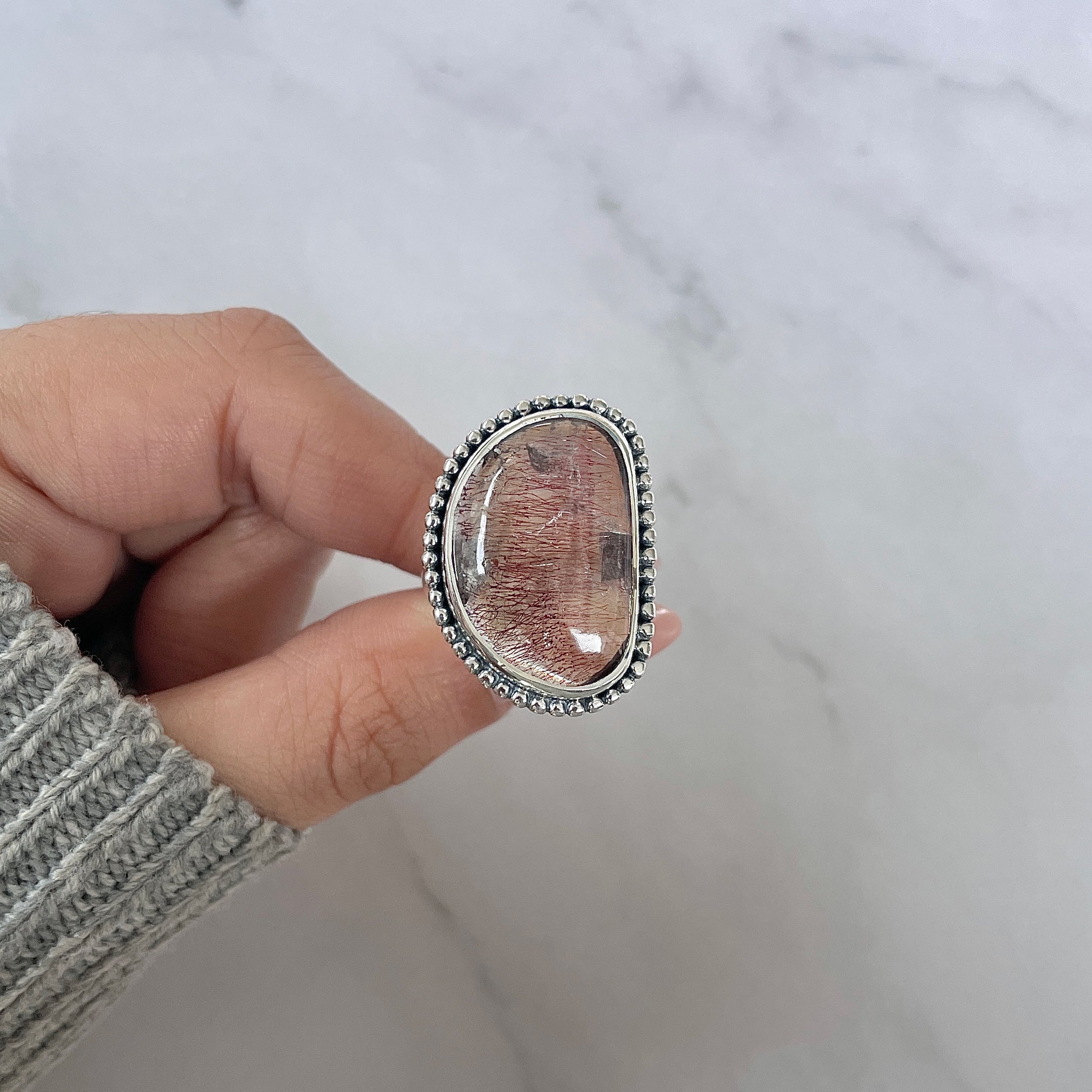 Super Seven Ring Size 7-(SSN-R-154.)