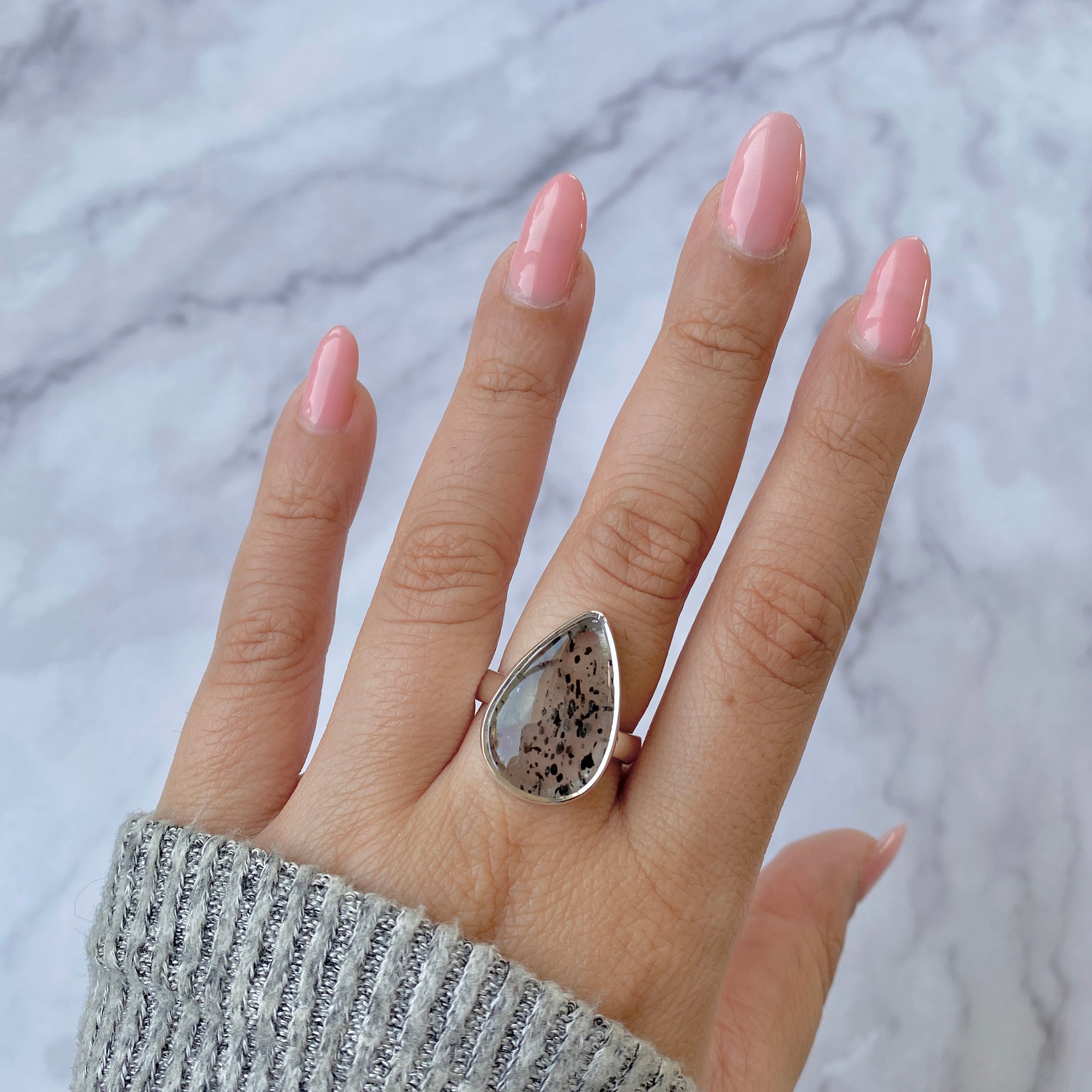 Super Seven Adjustable Ring-(SSN-R-5.)