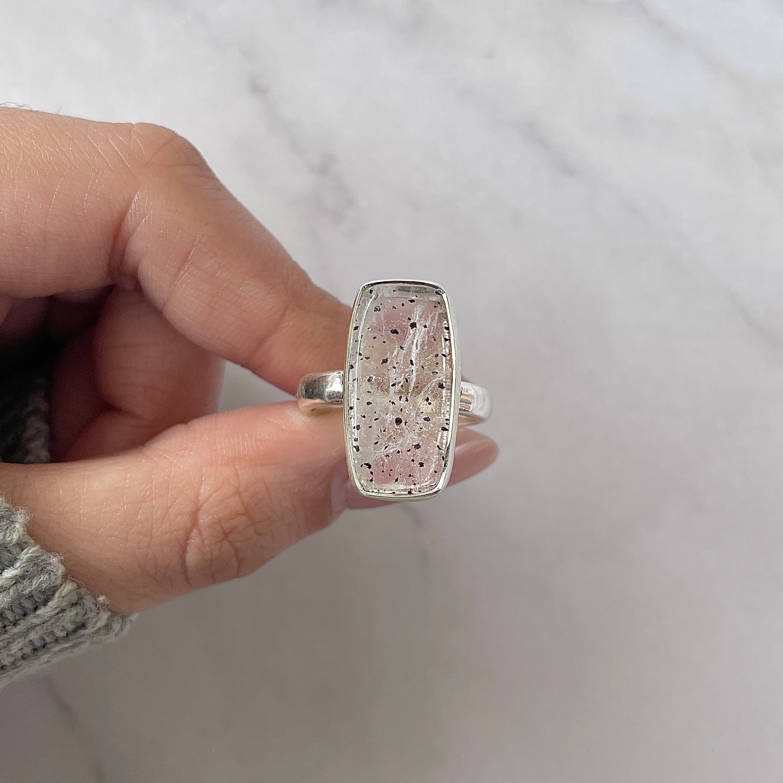 Super Seven Adjustable Ring-(SSN-R-71.)